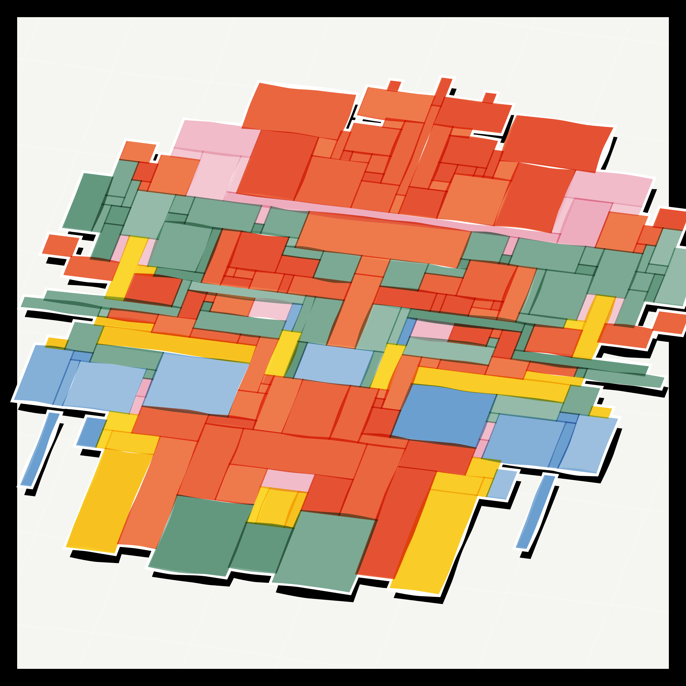 Art Blocks - Art Blocks v2 - Paper Armada #2096 - NFT # 37002096