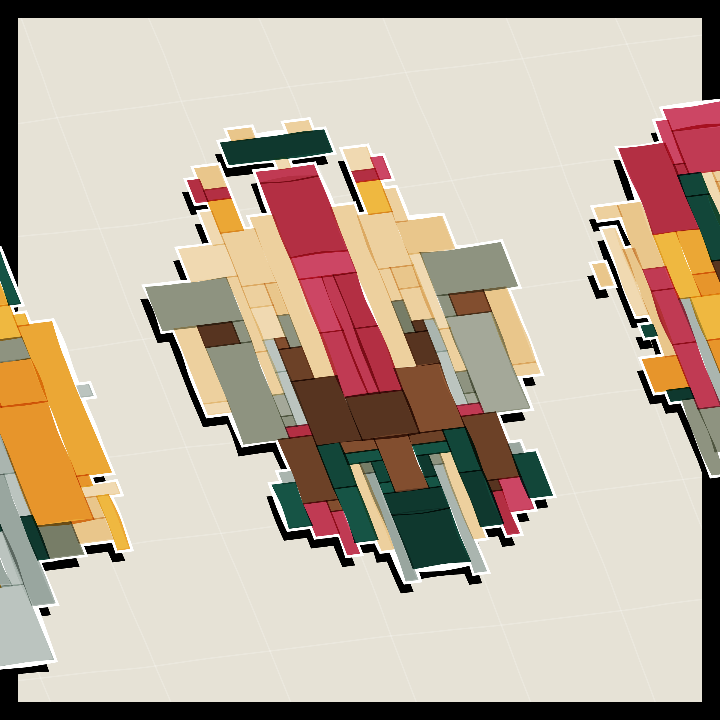 Art Blocks - Art Blocks v2 - Paper Armada #2099 - NFT # 37002099