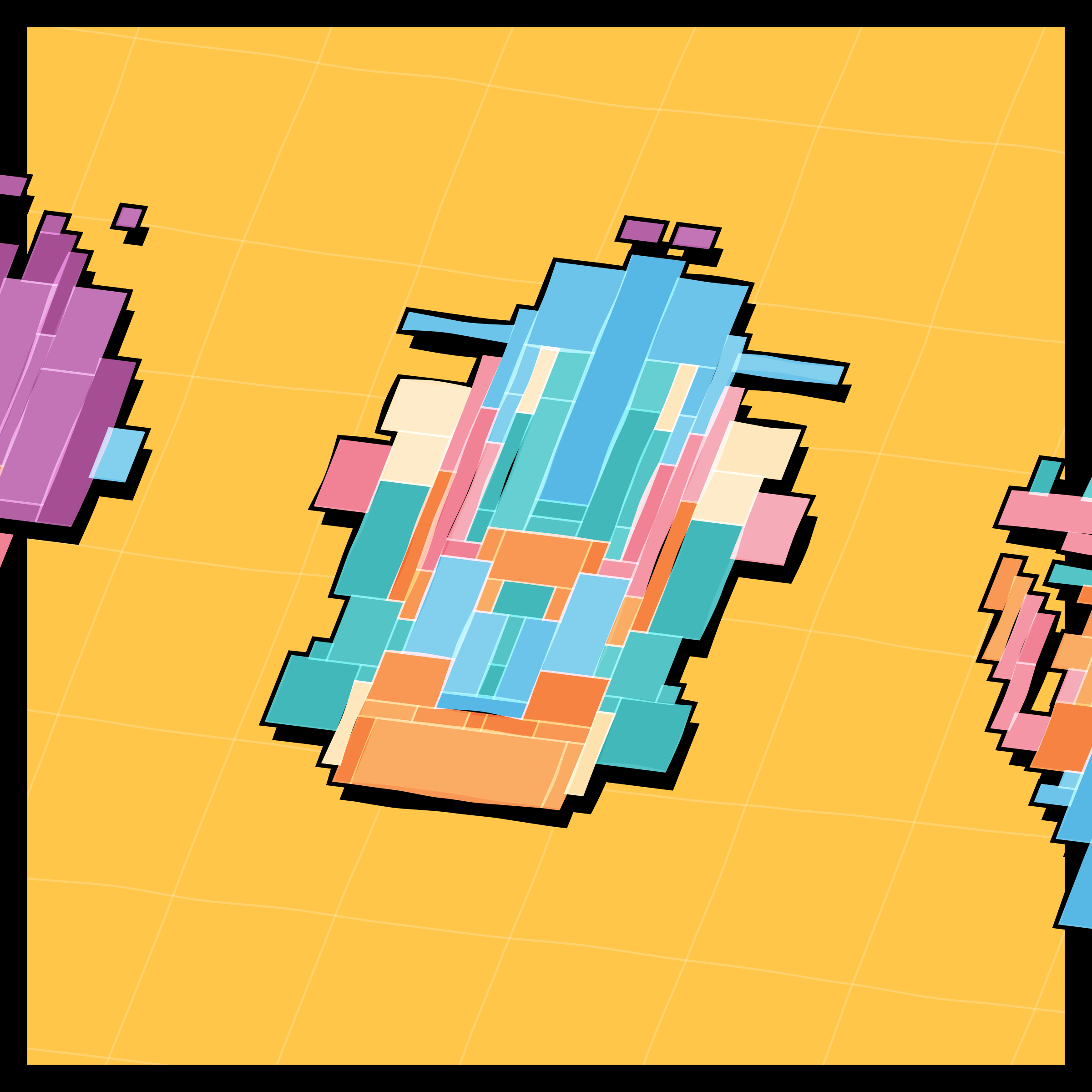 Art Blocks - Art Blocks v2 - Paper Armada #2117 - NFT # 37002117