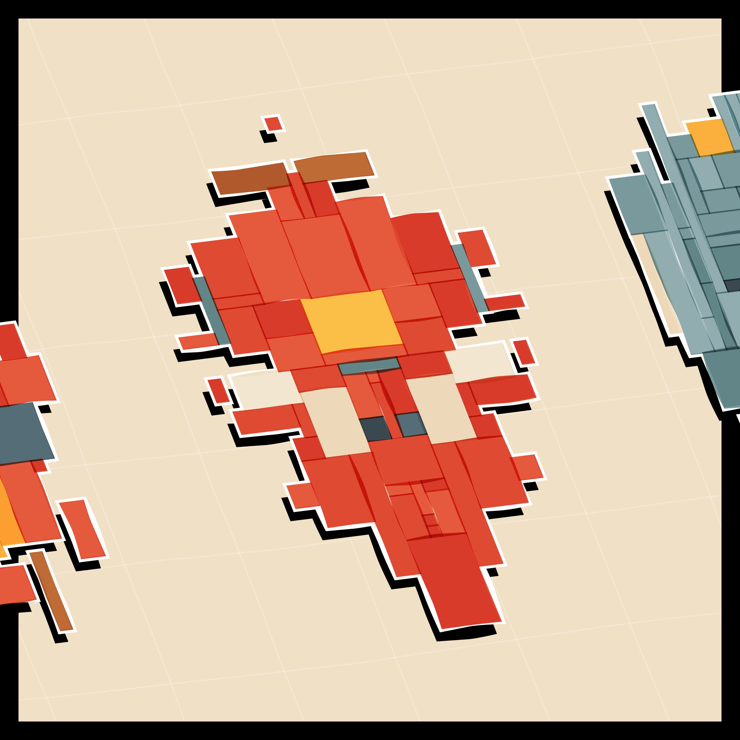 Art Blocks - Art Blocks v2 - Paper Armada #2127 - NFT # 37002127