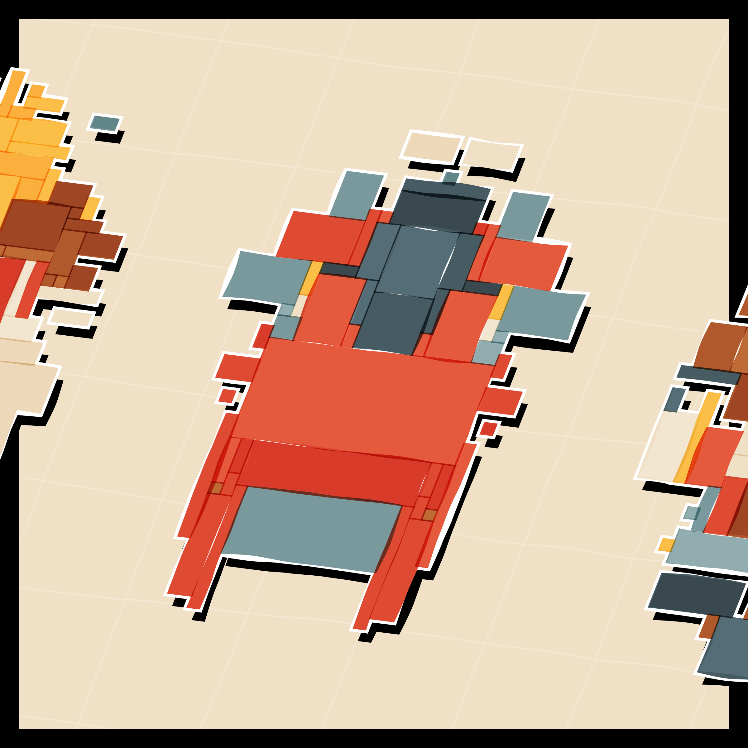 Art Blocks - Art Blocks v2 - Paper Armada #2128 - NFT # 37002128