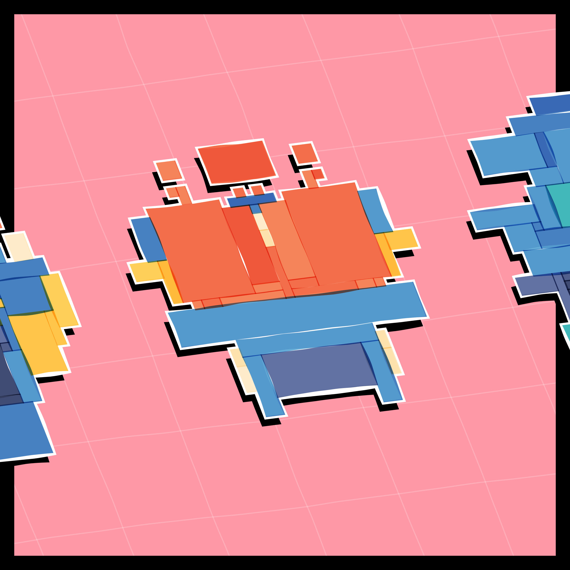 Art Blocks - Art Blocks v2 - Paper Armada #2129 - NFT # 37002129