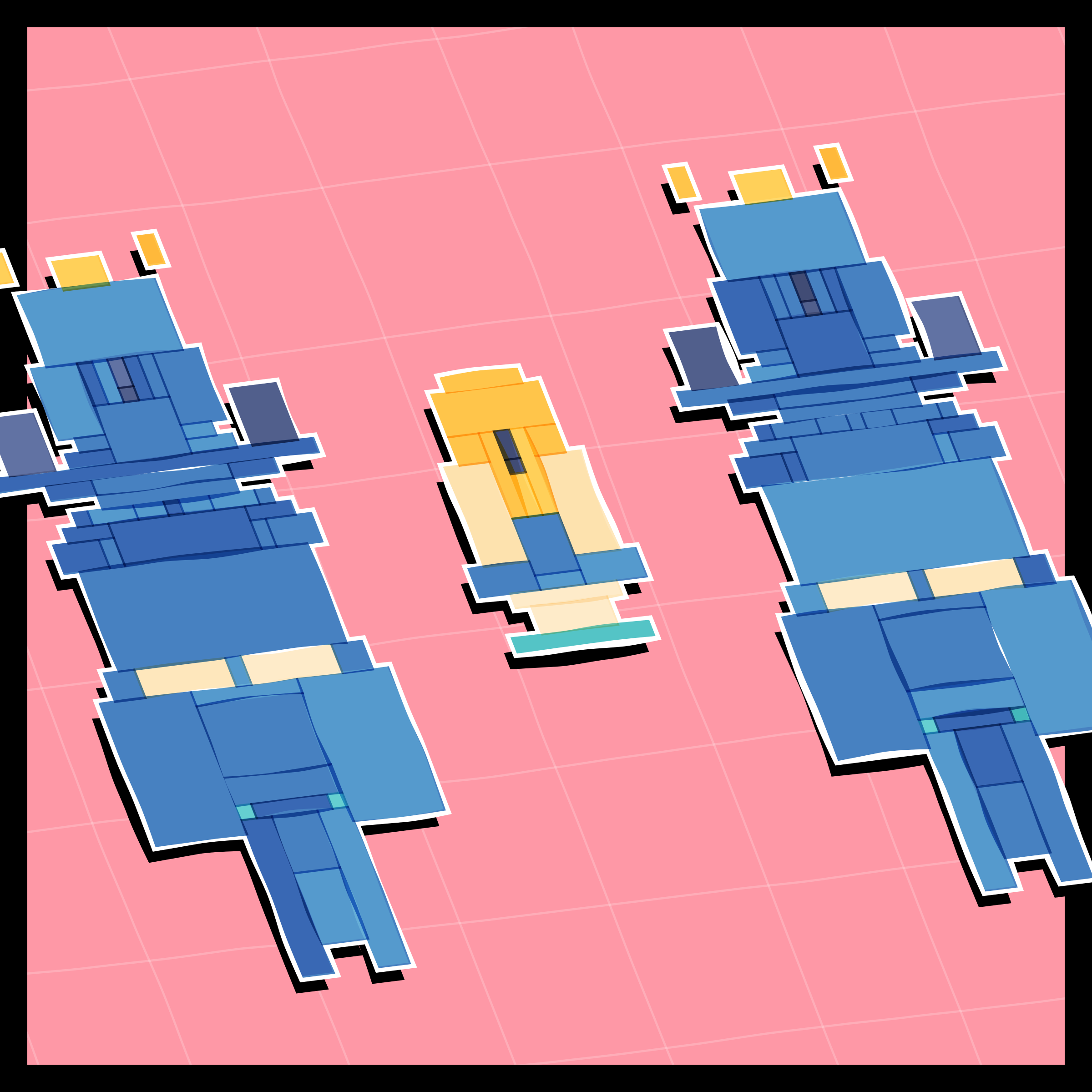 Art Blocks - Art Blocks v2 - Paper Armada #2132 - NFT # 37002132