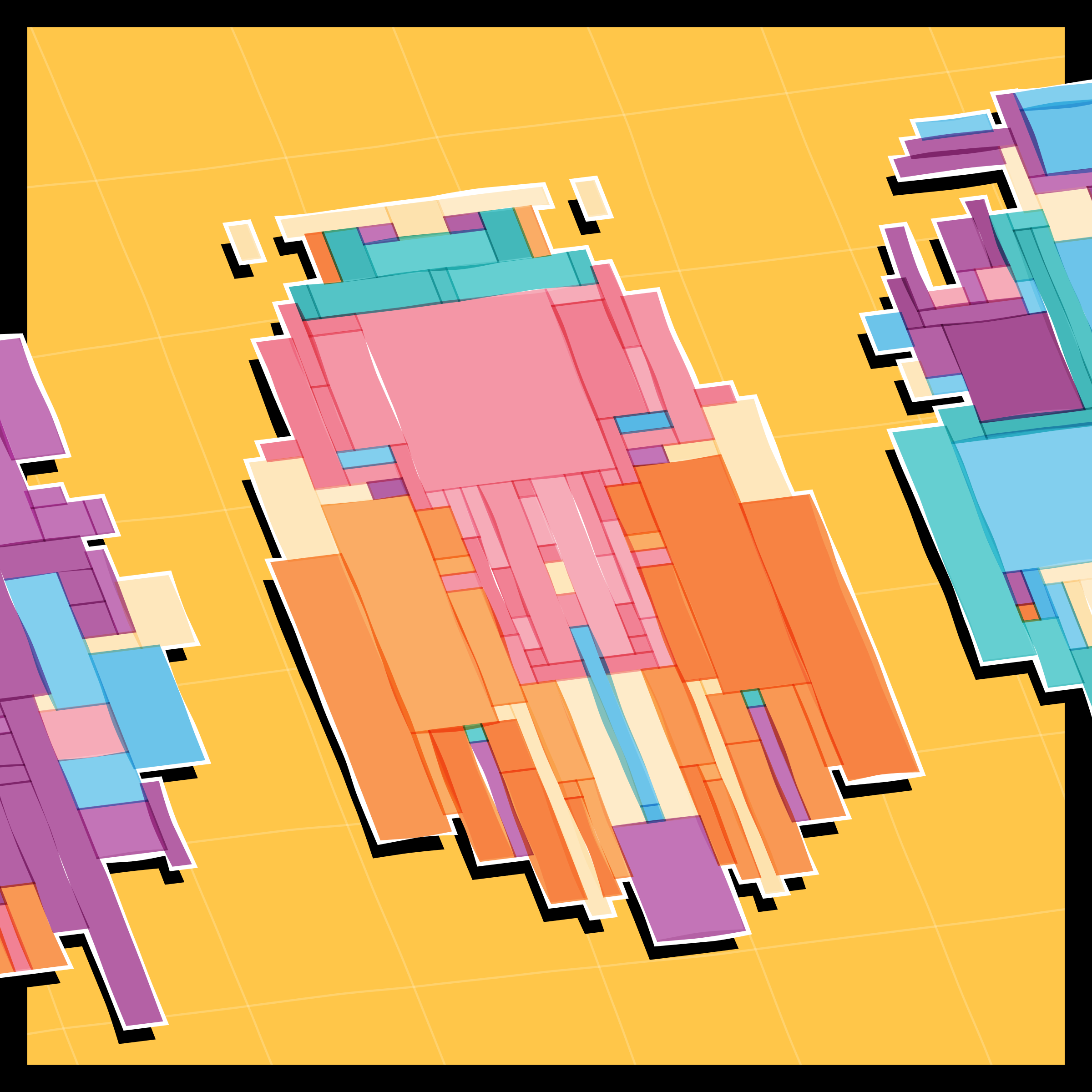 Art Blocks - Art Blocks v2 - Paper Armada #2135 - NFT # 37002135