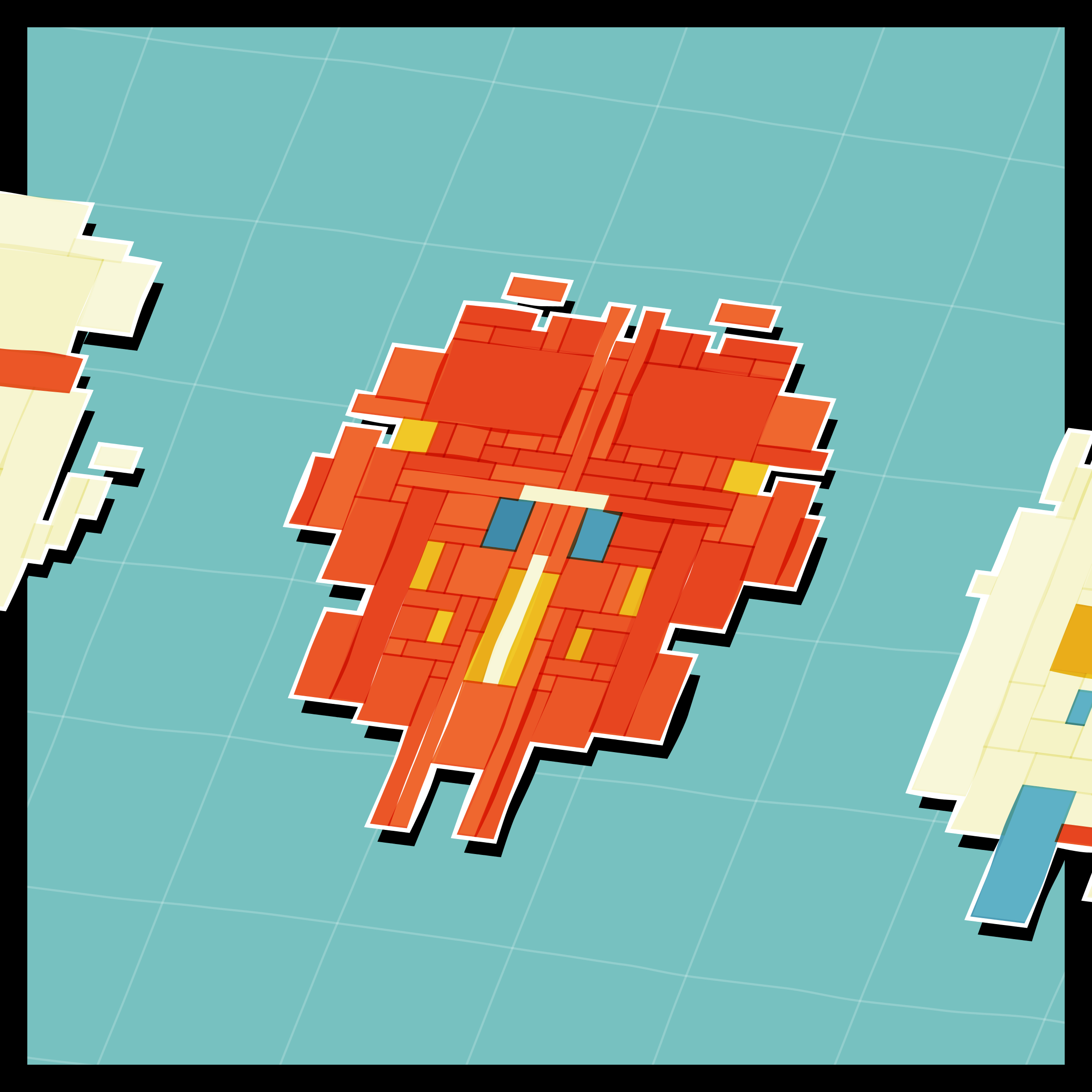 Art Blocks - Art Blocks v2 - Paper Armada #2136 - NFT # 37002136