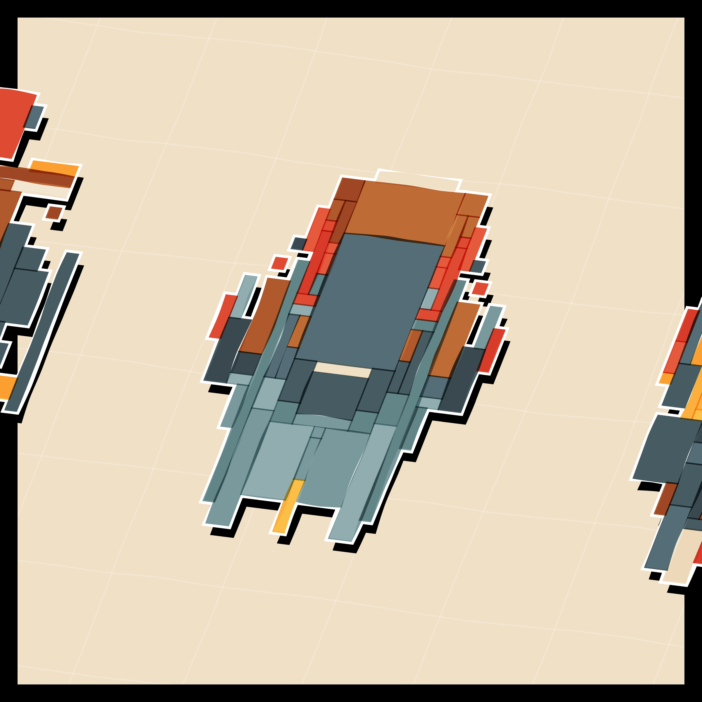 Art Blocks - Art Blocks v2 - Paper Armada #2143 - NFT # 37002143