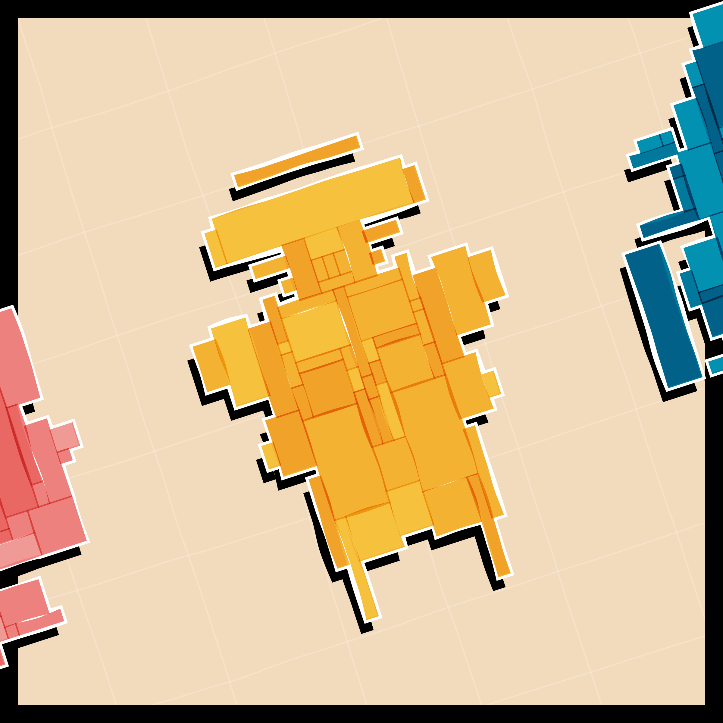 Art Blocks - Art Blocks v2 - Paper Armada #2145 - NFT # 37002145