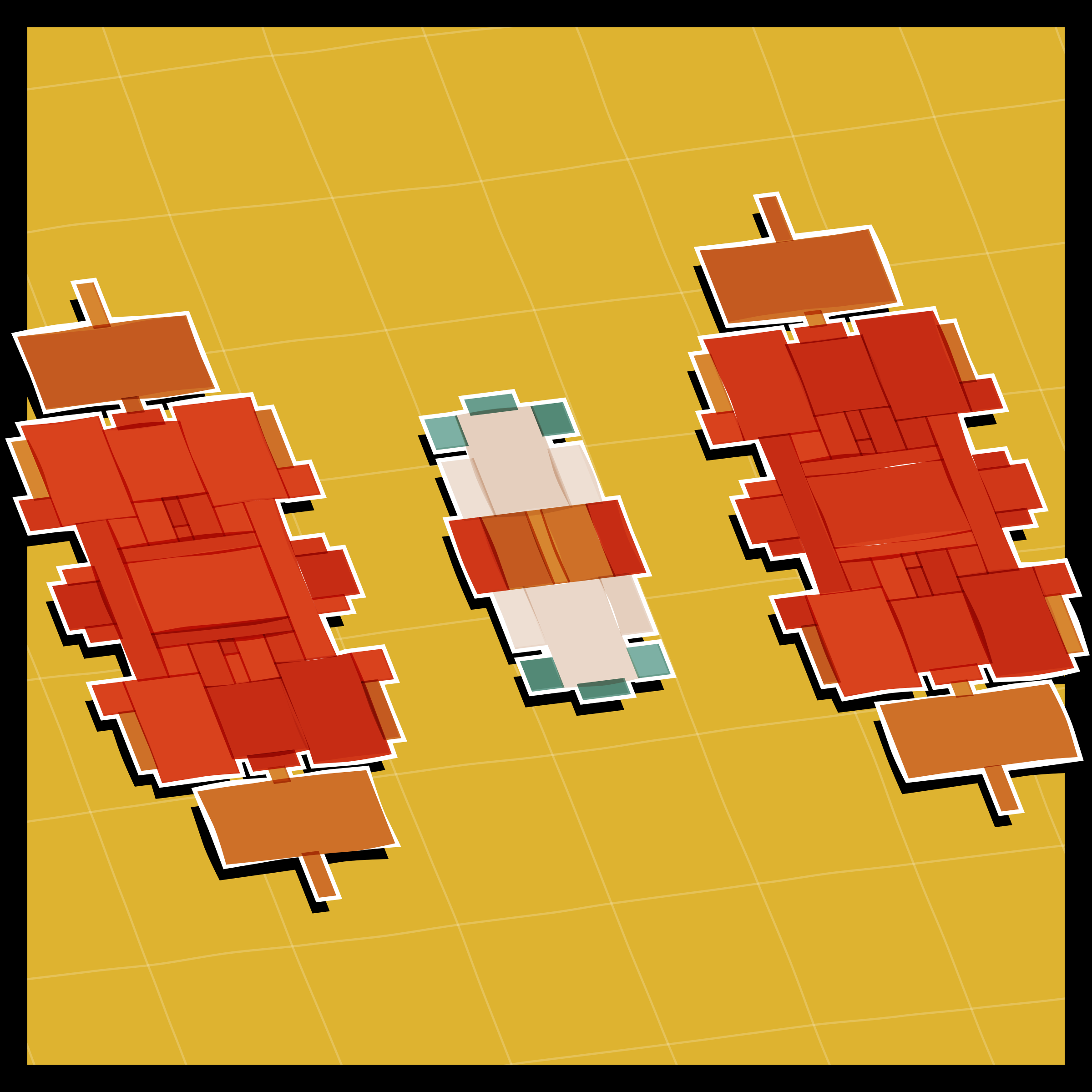 Art Blocks - Art Blocks v2 - Paper Armada #2157 - NFT # 37002157