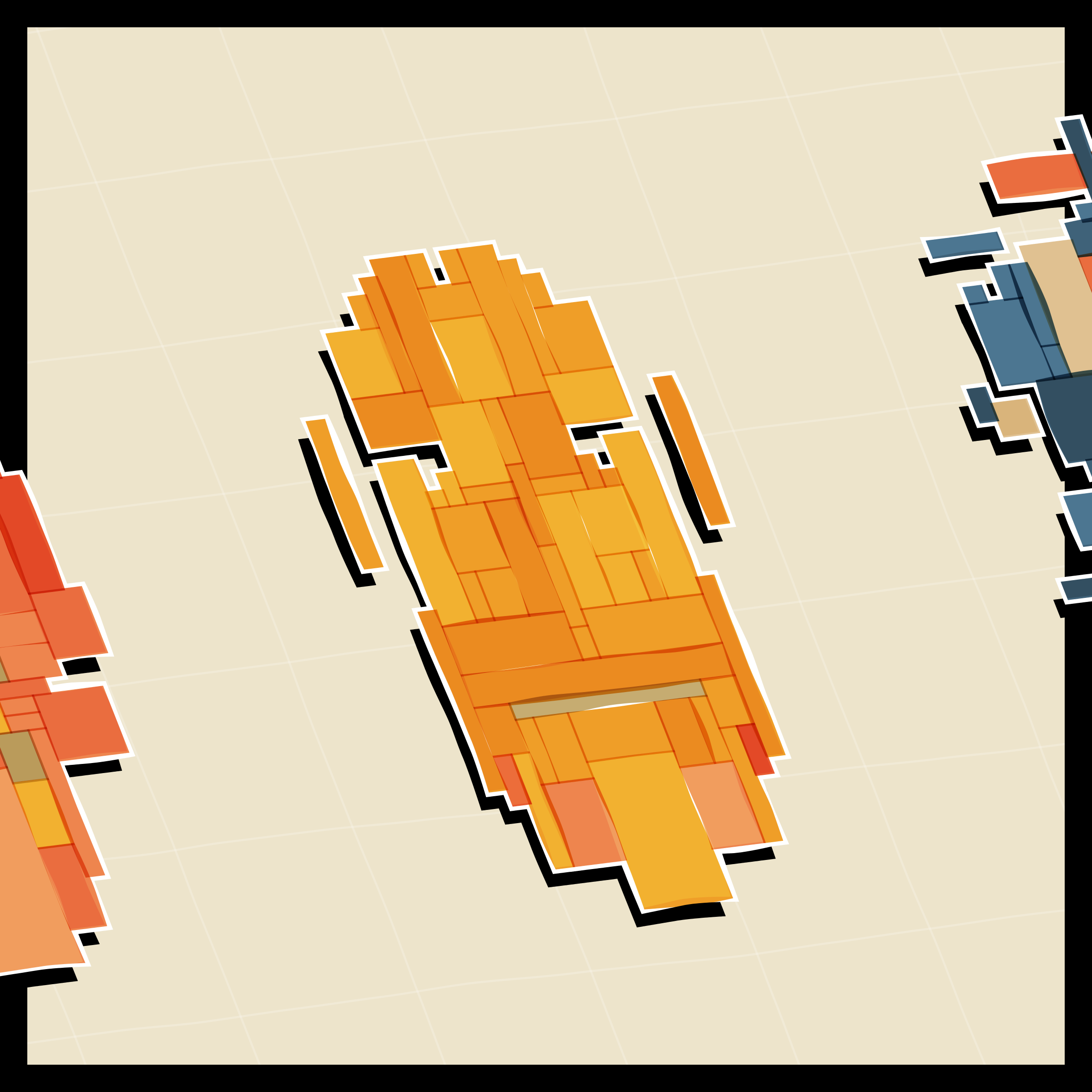 Art Blocks - Art Blocks v2 - Paper Armada #2172 - NFT # 37002172