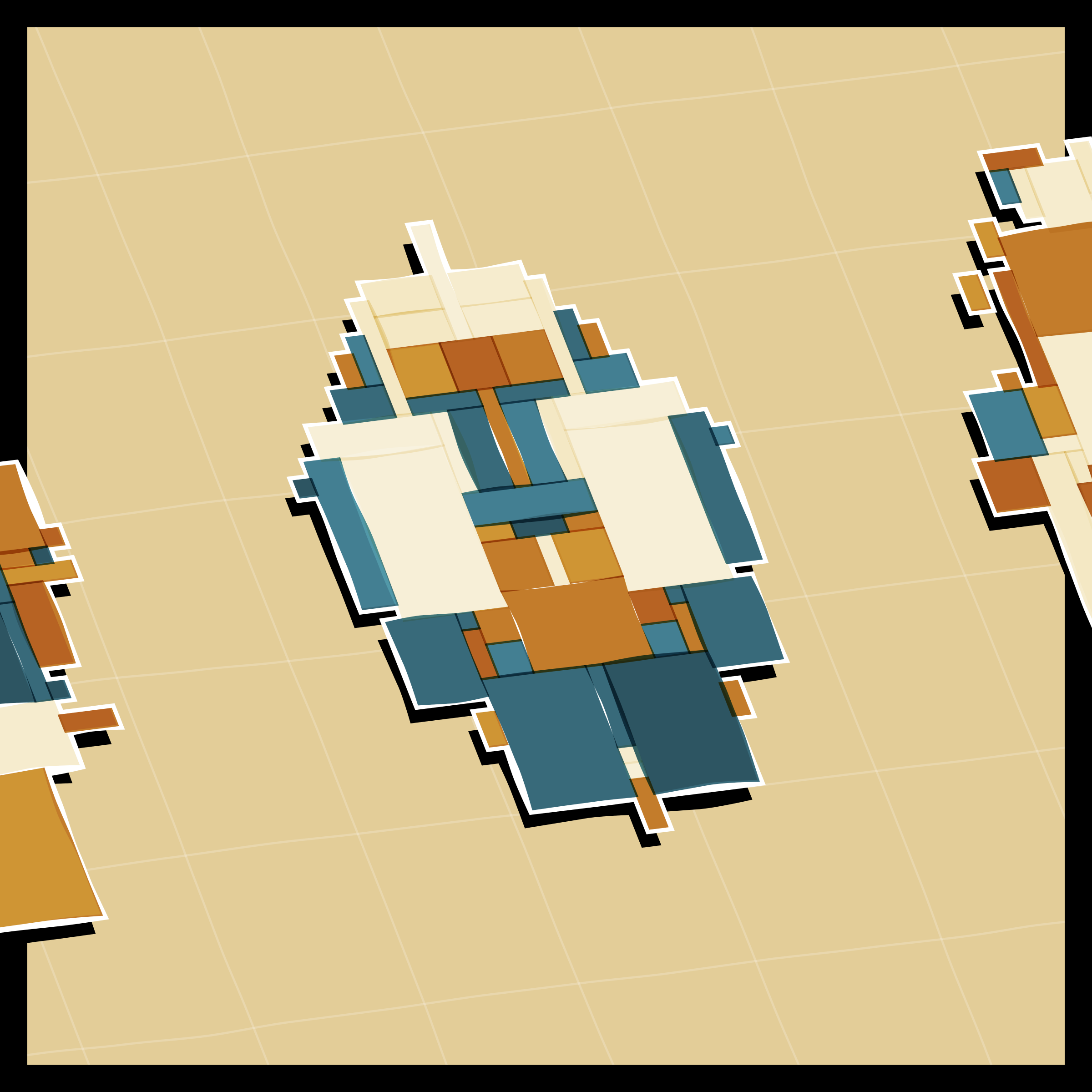 Art Blocks - Art Blocks v2 - Paper Armada #2174 - NFT # 37002174