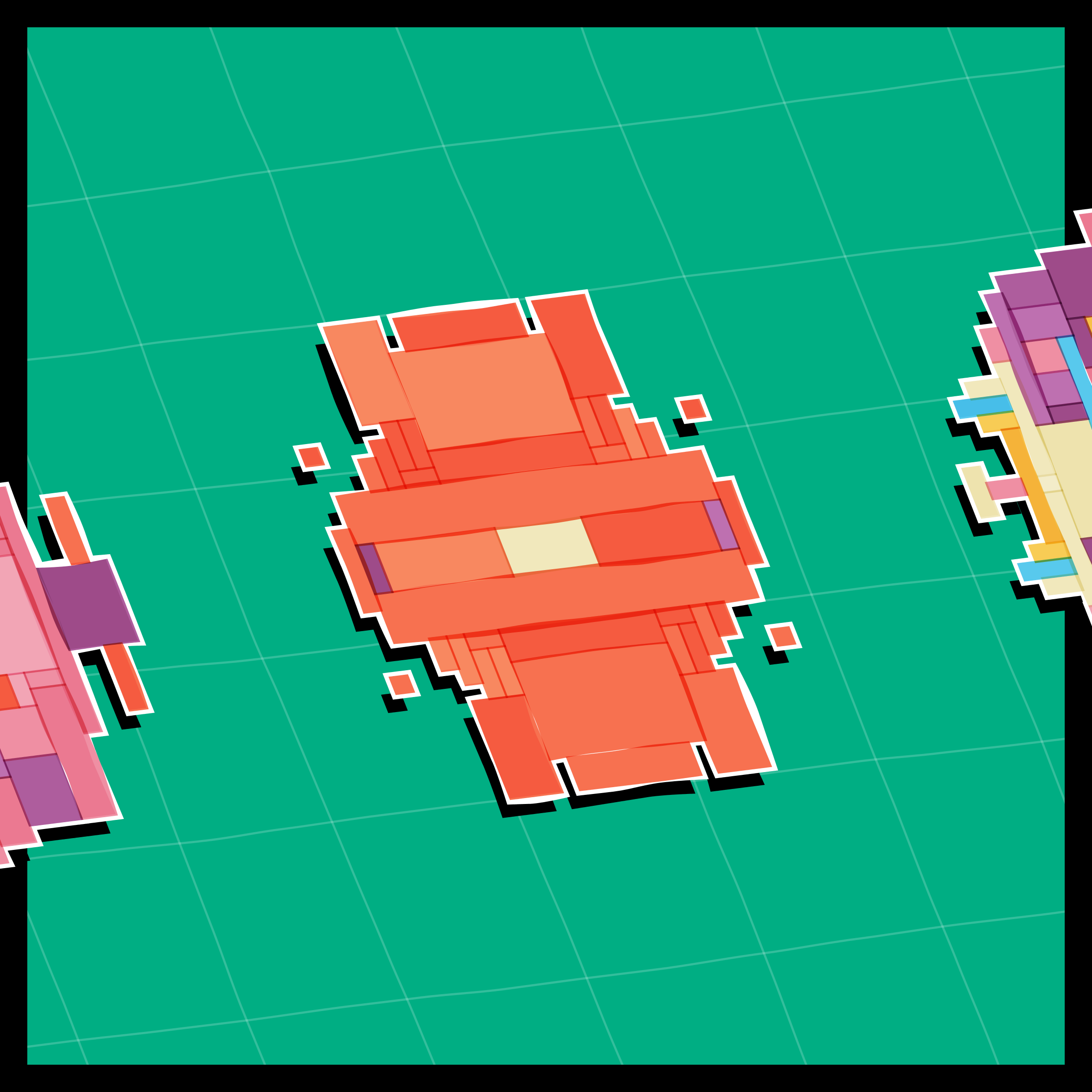 Art Blocks - Art Blocks v2 - Paper Armada #2176 - NFT # 37002176