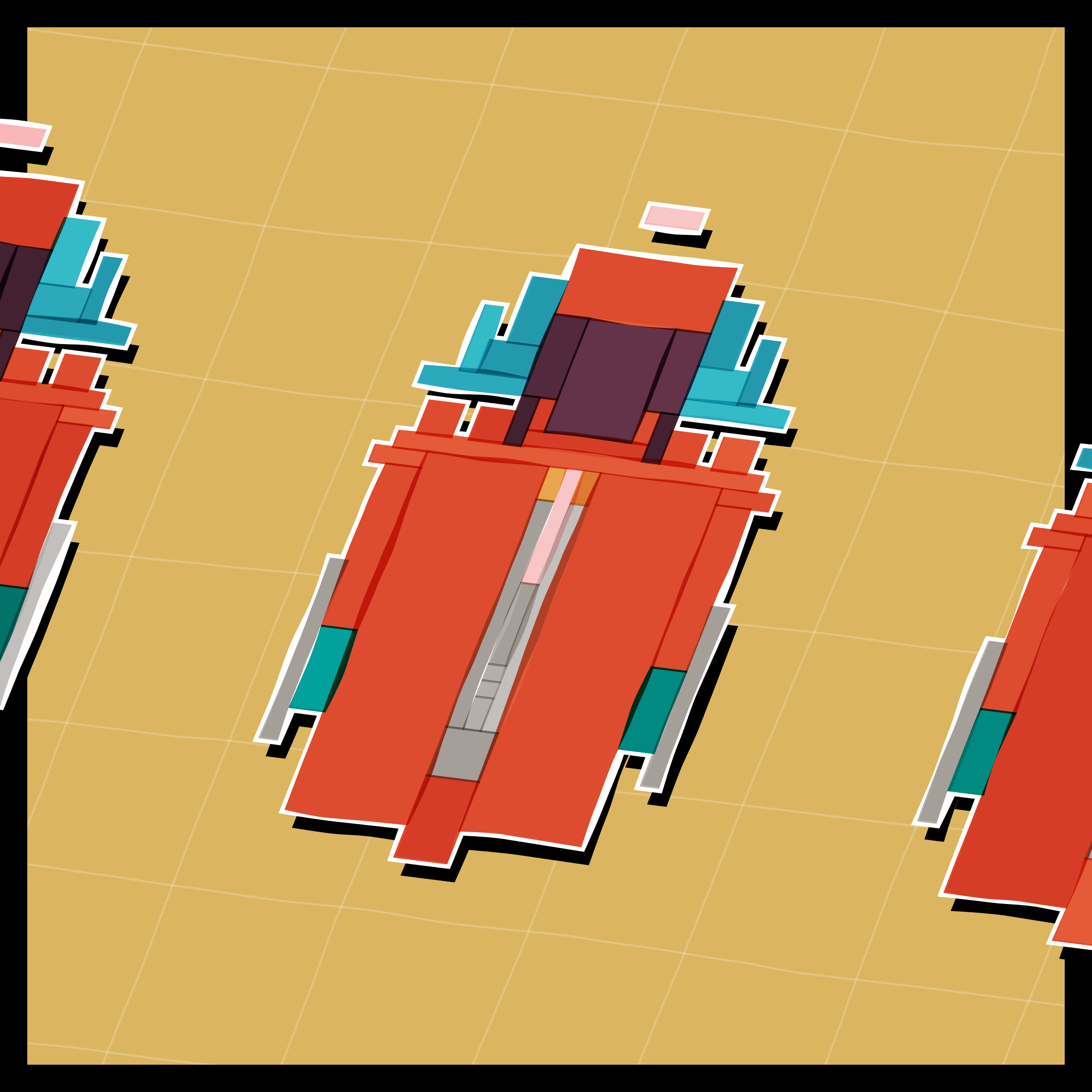 Art Blocks - Art Blocks v2 - Paper Armada #2196 - NFT # 37002196