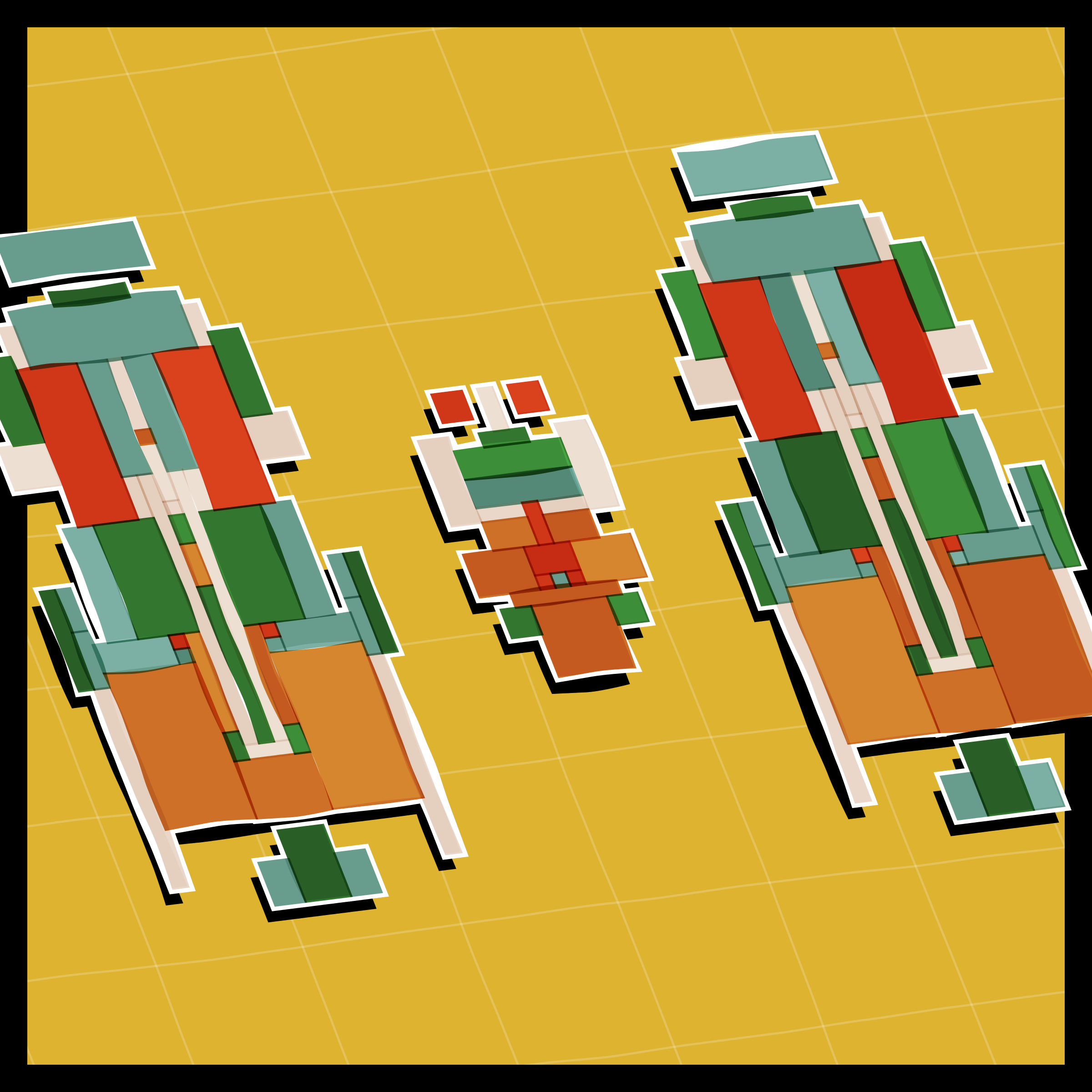 Art Blocks - Art Blocks v2 - Paper Armada #2199 - NFT # 37002199