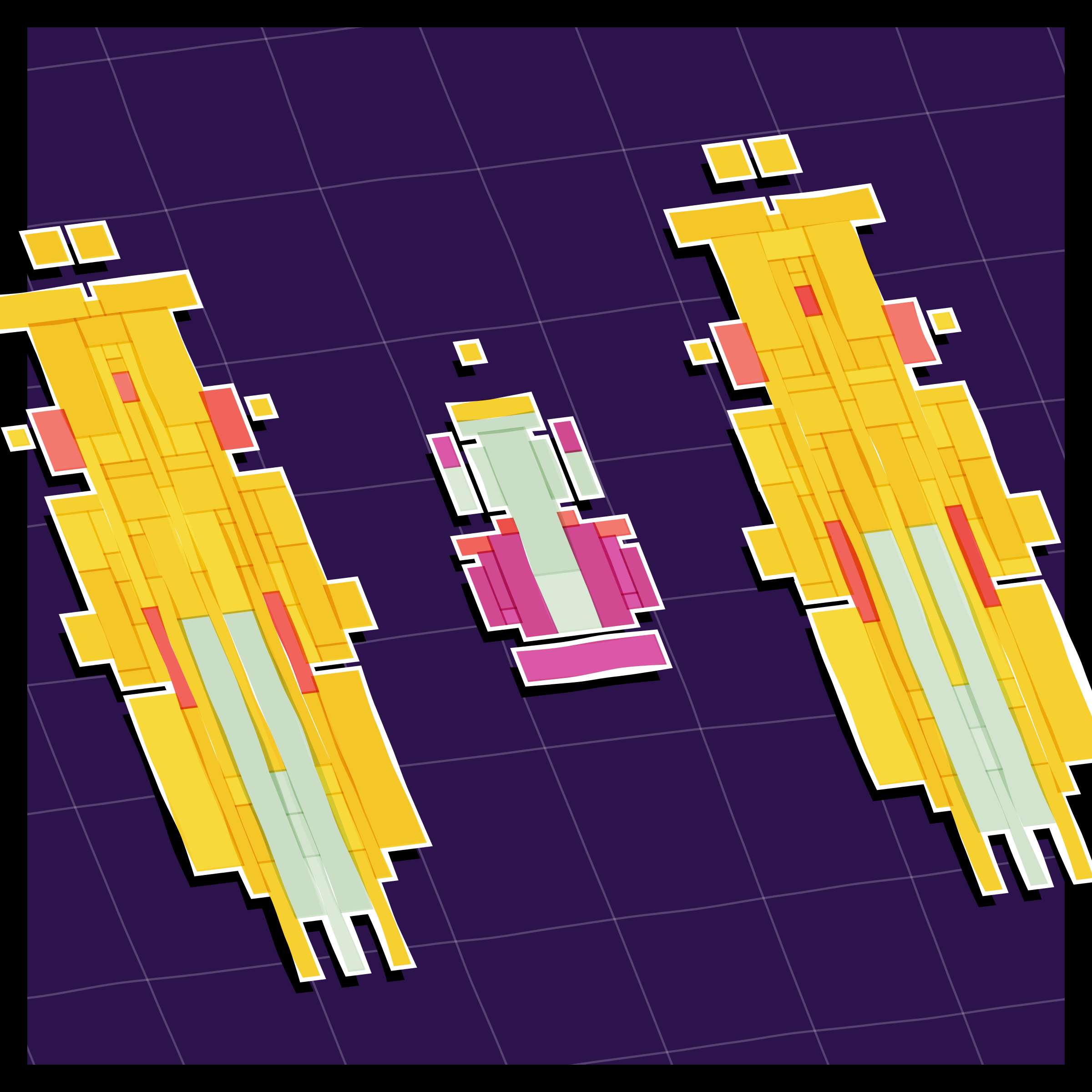 Art Blocks - Art Blocks v2 - Paper Armada #2202 - NFT # 37002202