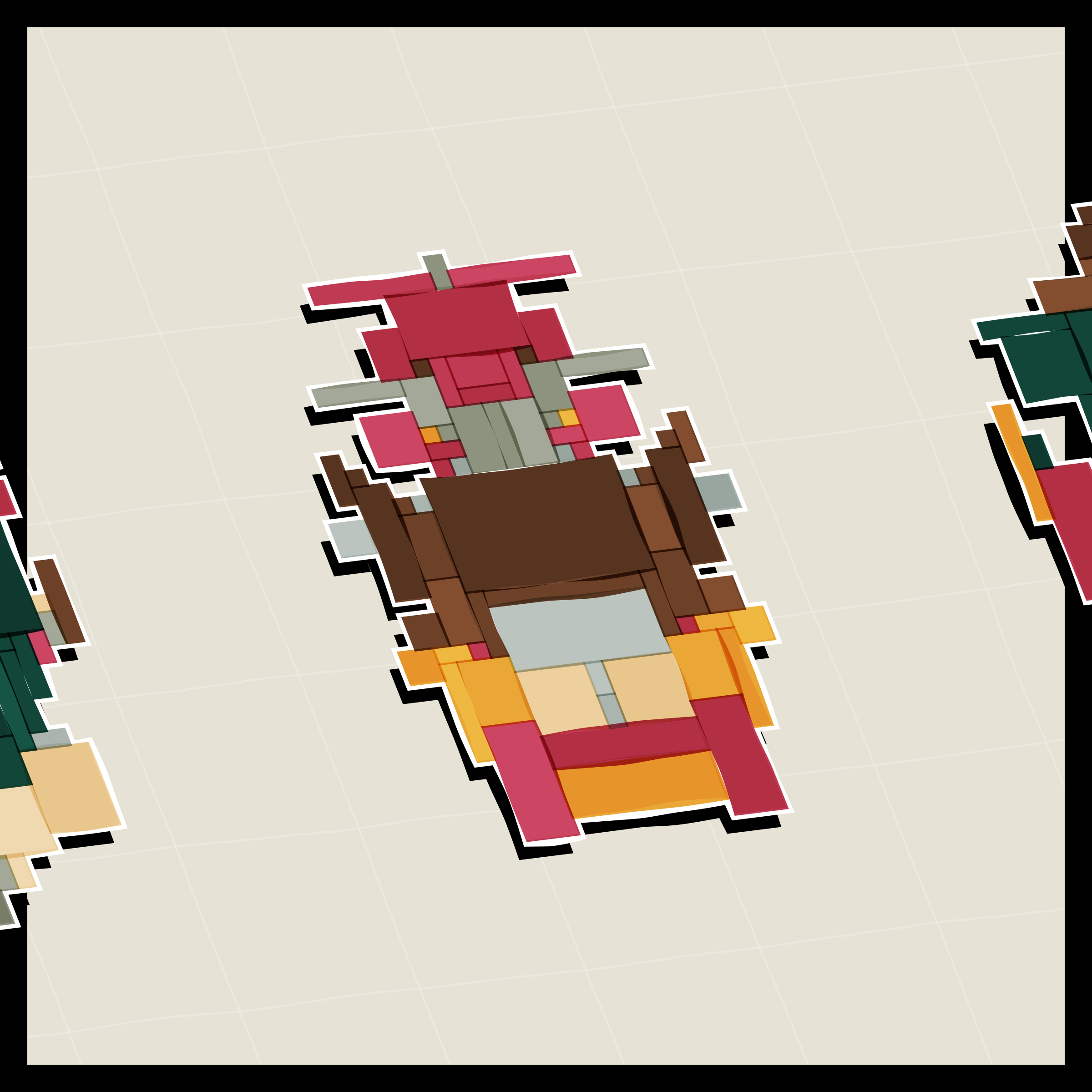 Art Blocks - Art Blocks v2 - Paper Armada #2204 - NFT # 37002204