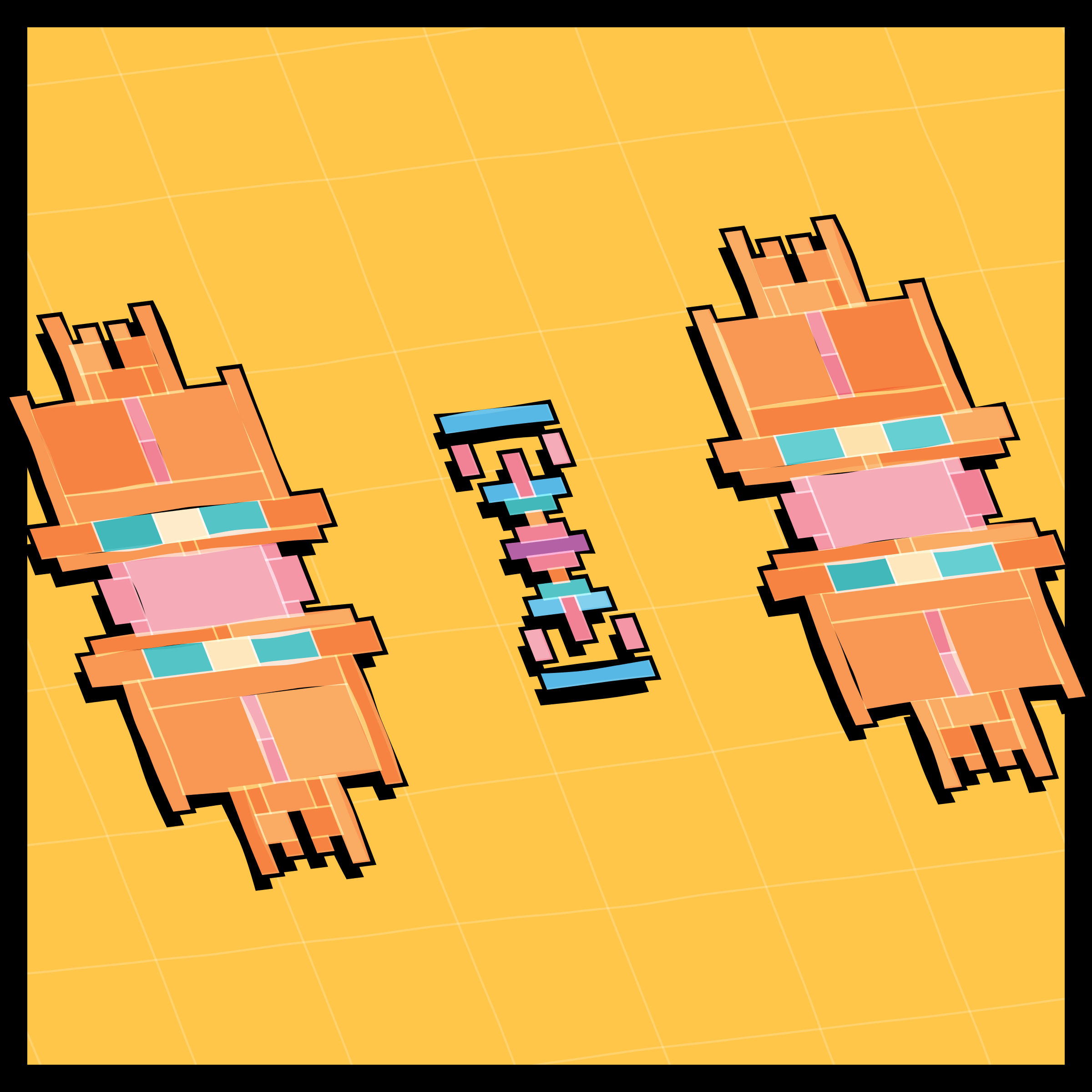 Art Blocks - Art Blocks v2 - Paper Armada #2228 - NFT # 37002228