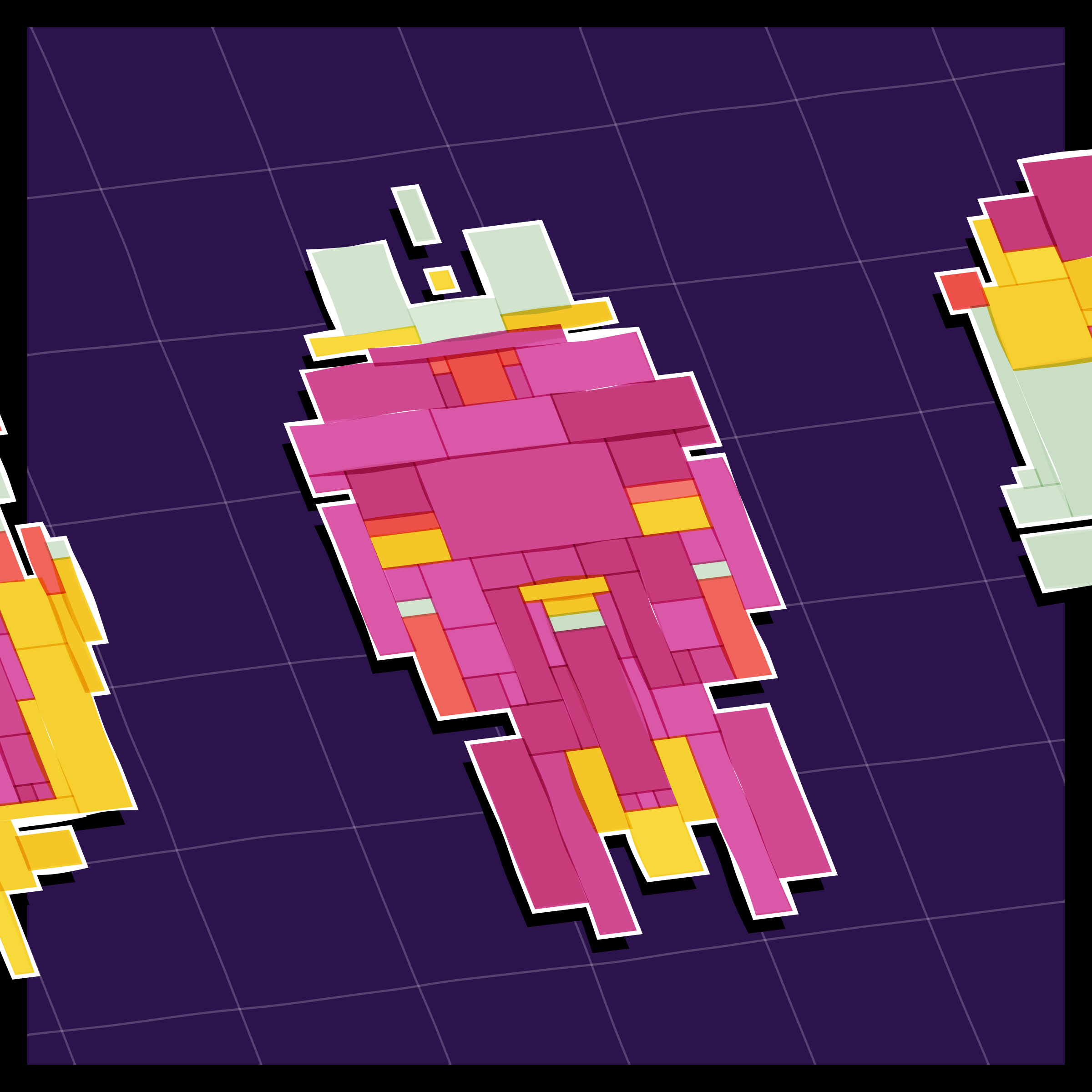 Art Blocks - Art Blocks v2 - Paper Armada #2231 - NFT # 37002231