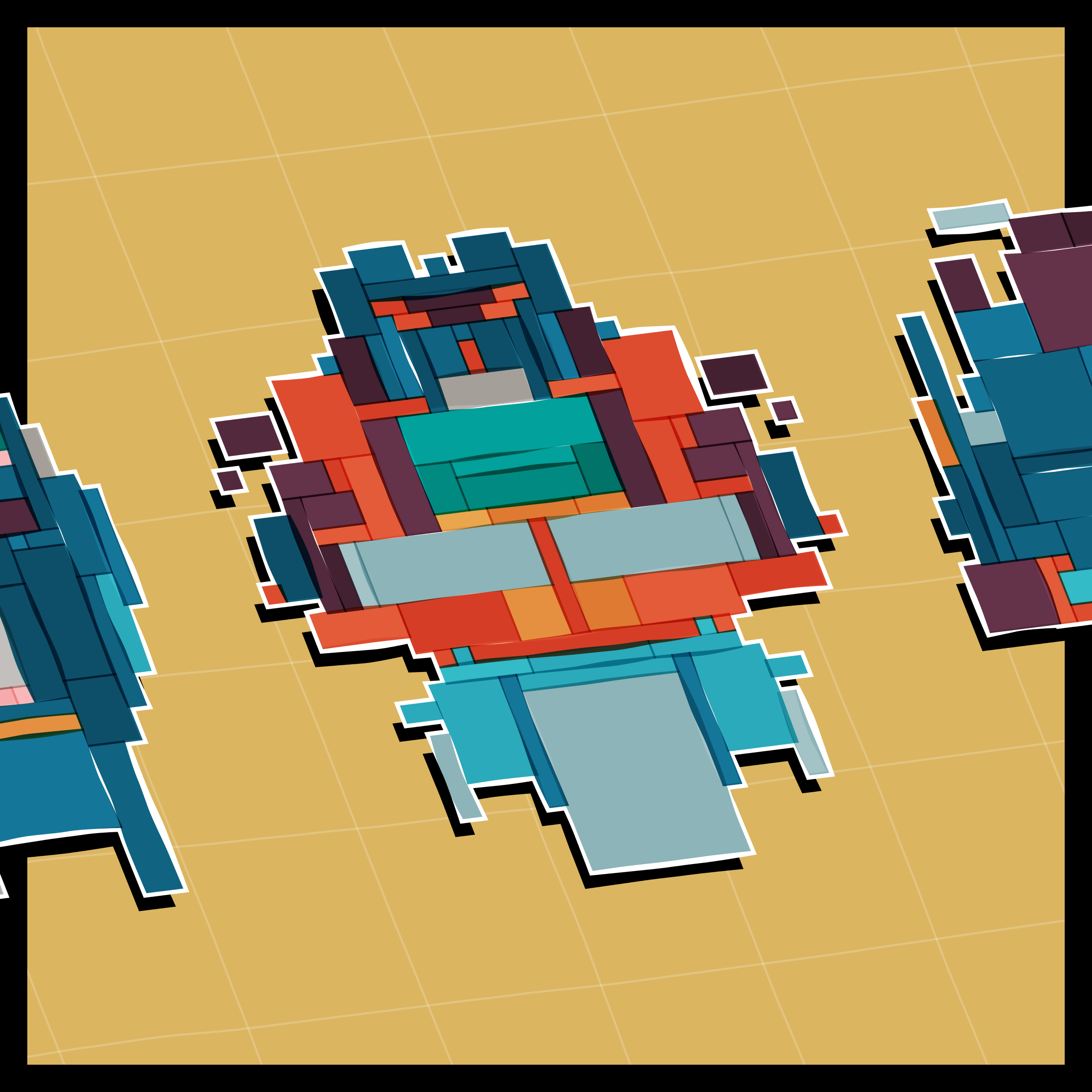 Art Blocks - Art Blocks v2 - Paper Armada #2238 - NFT # 37002238