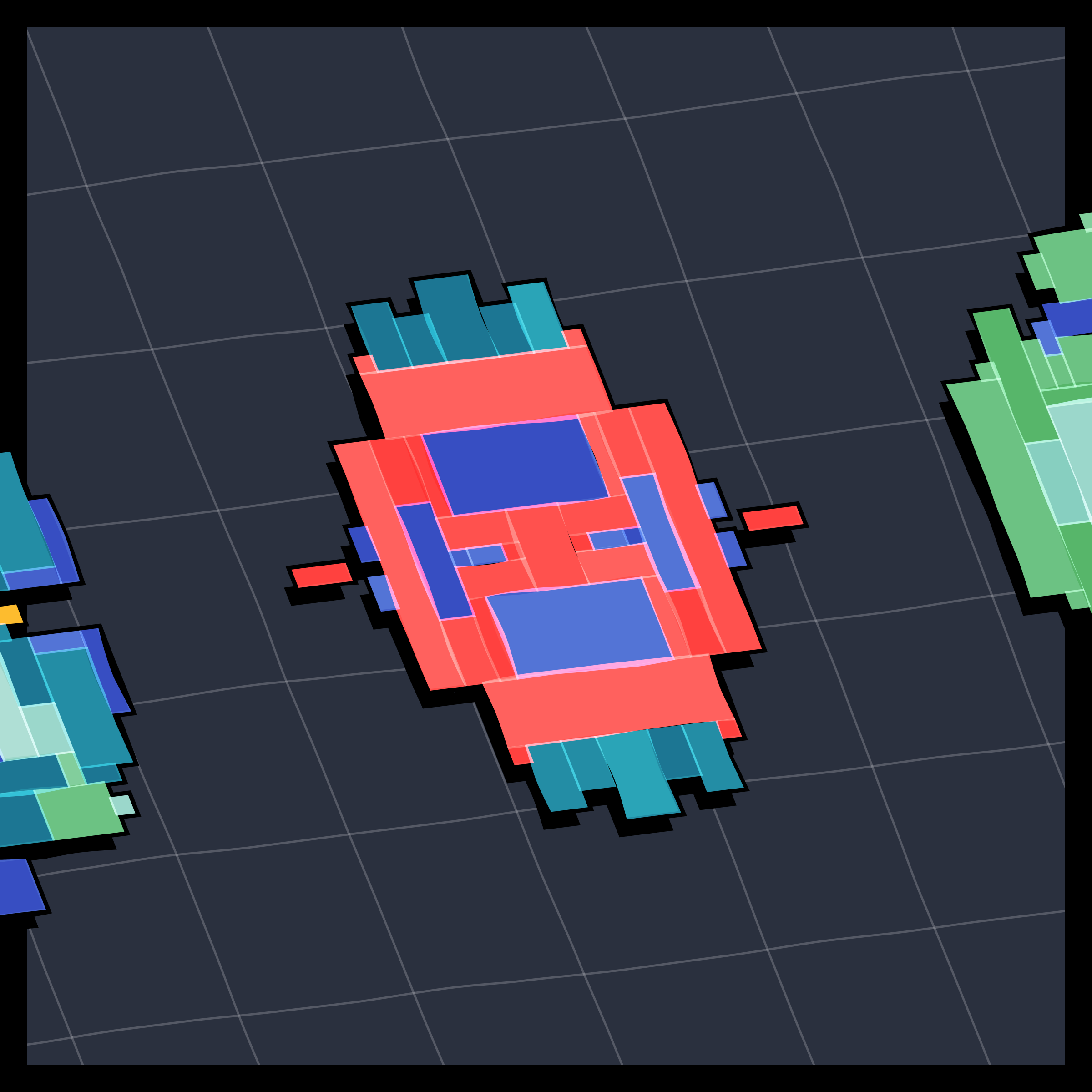 Art Blocks - Art Blocks v2 - Paper Armada #2249 - NFT # 37002249