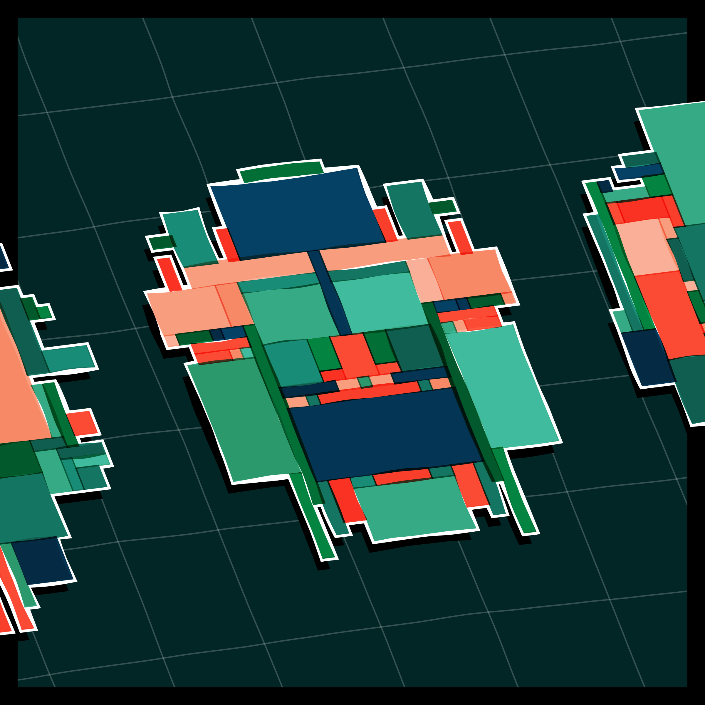 Art Blocks - Art Blocks v2 - Paper Armada #2256 - NFT # 37002256