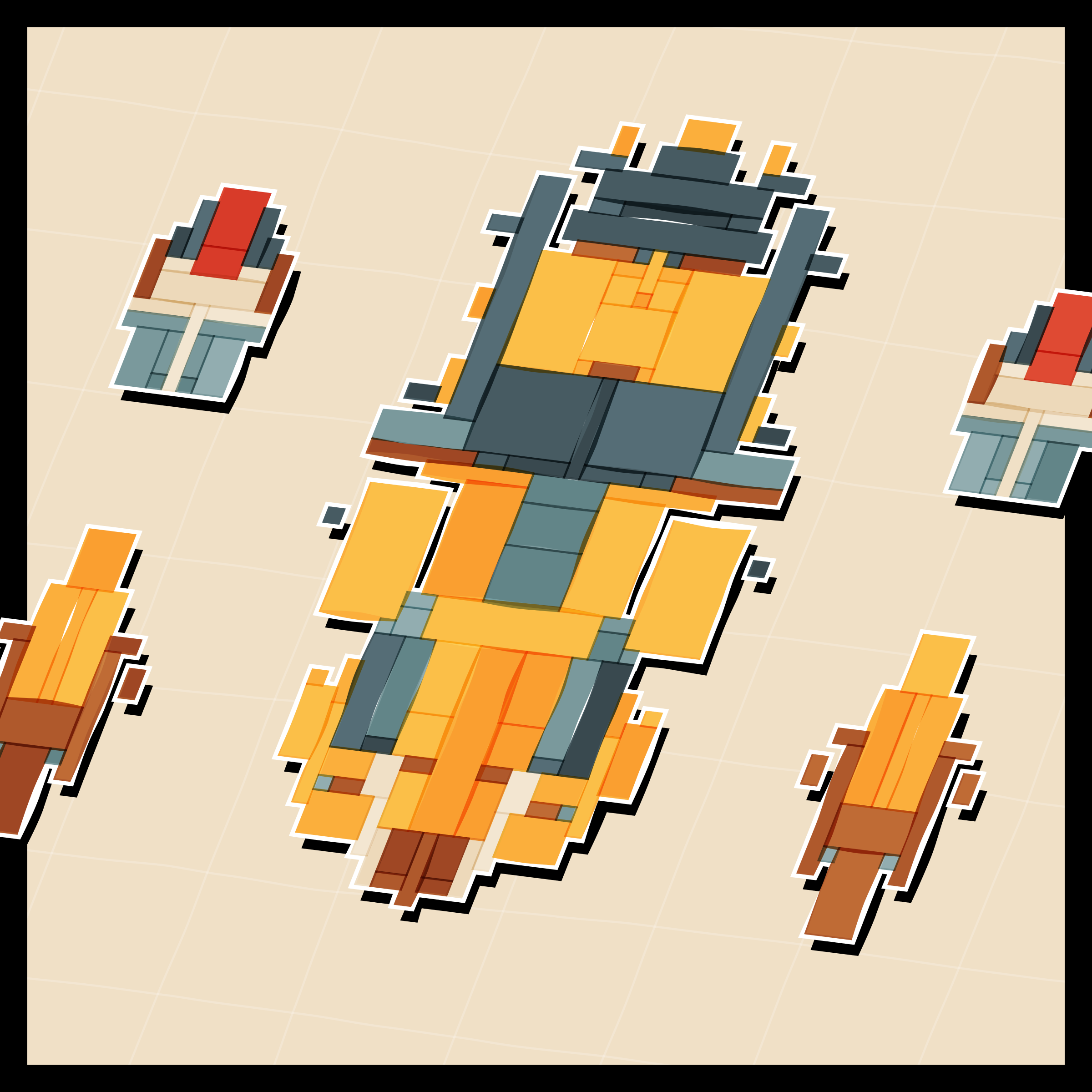 Art Blocks - Art Blocks v2 - Paper Armada #2259 - NFT # 37002259