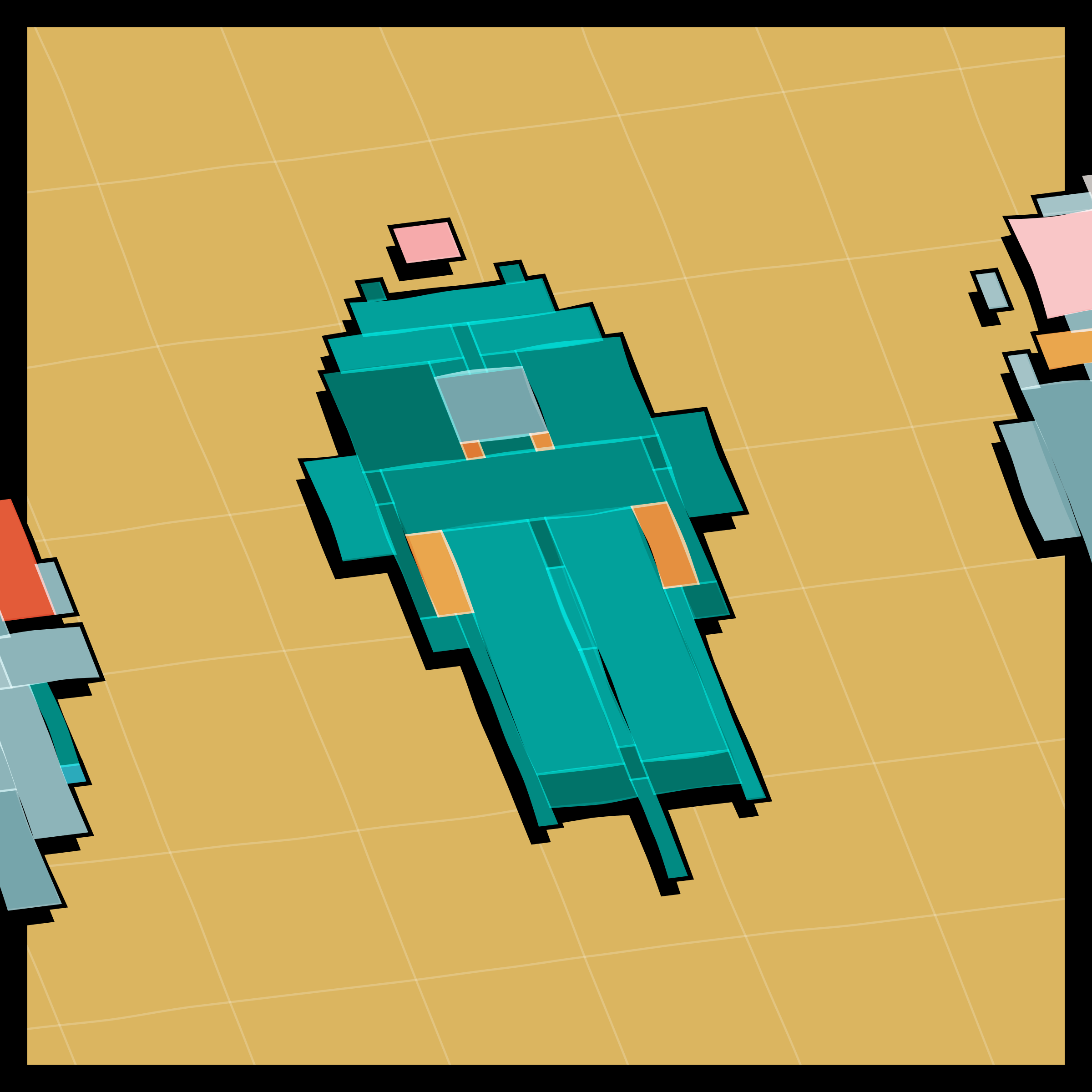 Art Blocks - Art Blocks v2 - Paper Armada #2274 - NFT # 37002274