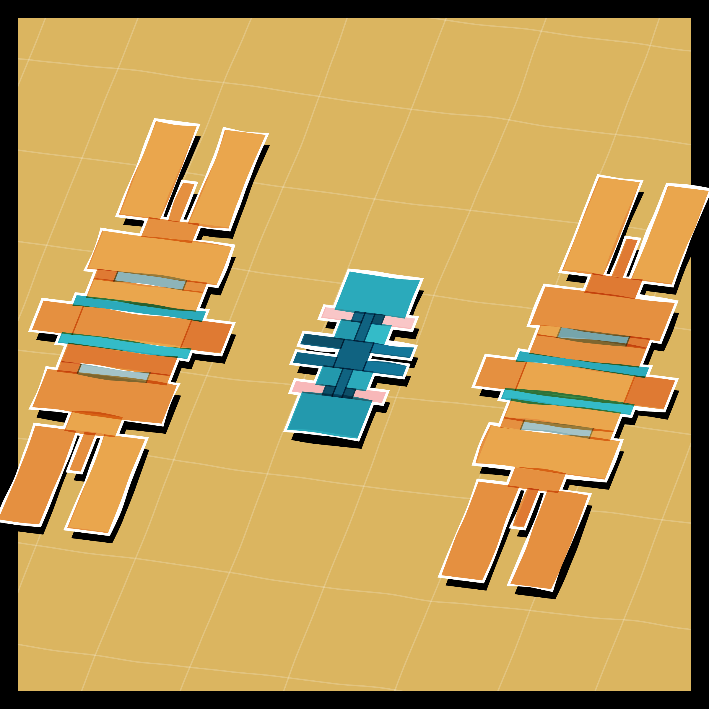 Art Blocks - Art Blocks v2 - Paper Armada #2277 - NFT # 37002277