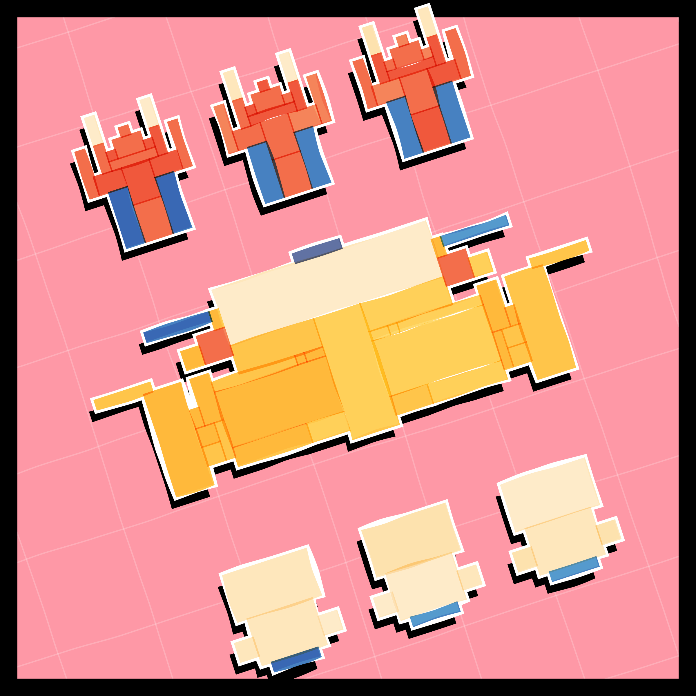 Art Blocks - Art Blocks v2 - Paper Armada #2280 - NFT # 37002280