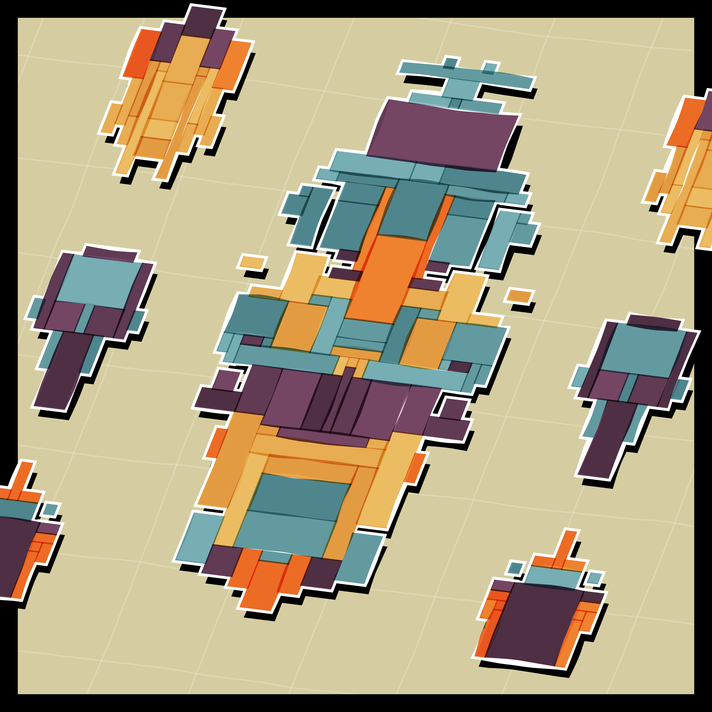 Art Blocks - Art Blocks v2 - Paper Armada #2286 - NFT # 37002286