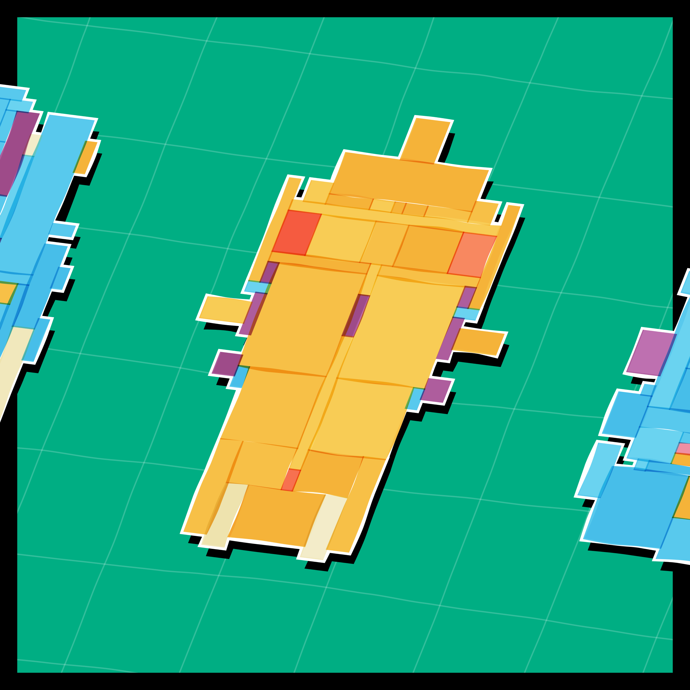 Art Blocks - Art Blocks v2 - Paper Armada #2294 - NFT # 37002294