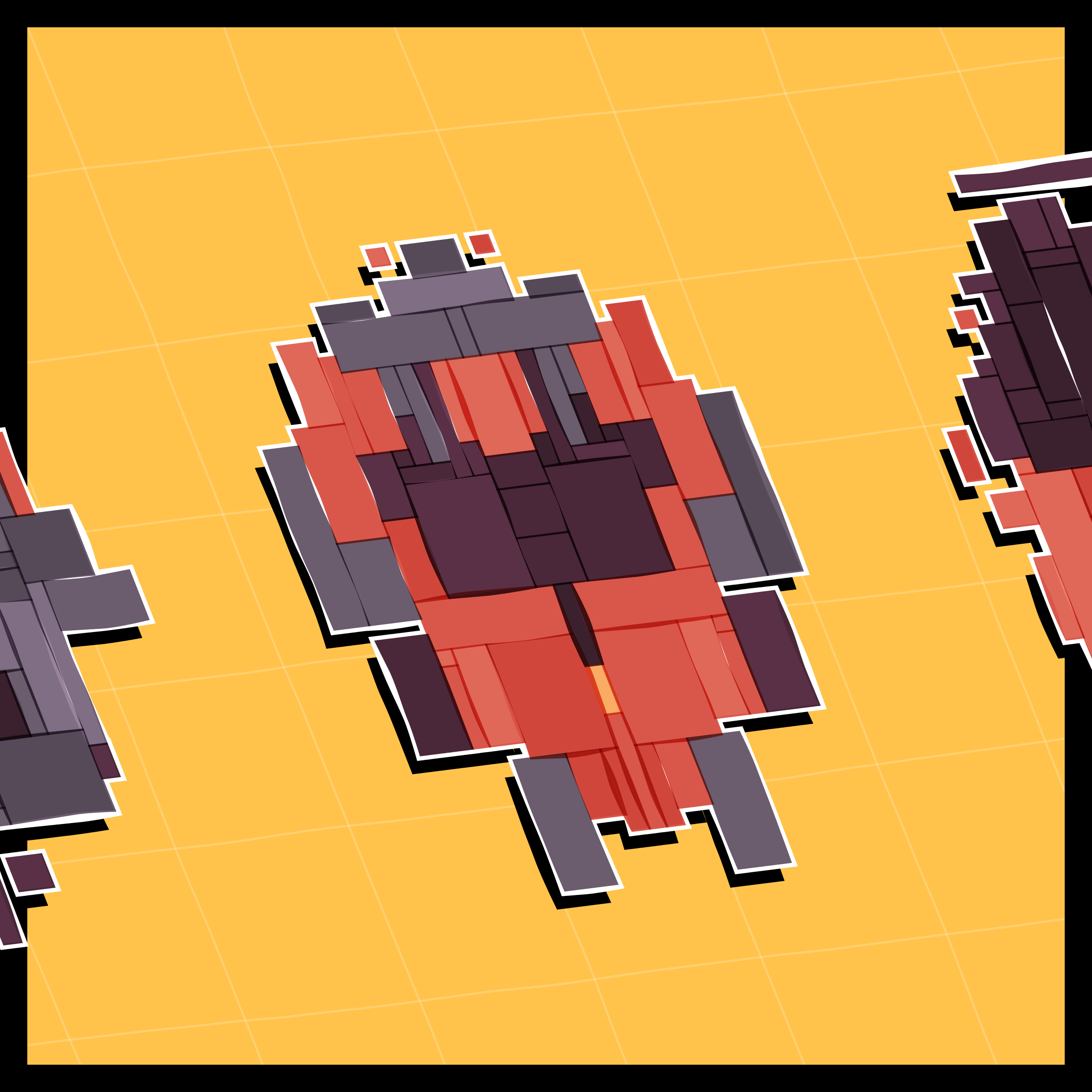 Art Blocks - Art Blocks v2 - Paper Armada #2302 - NFT # 37002302