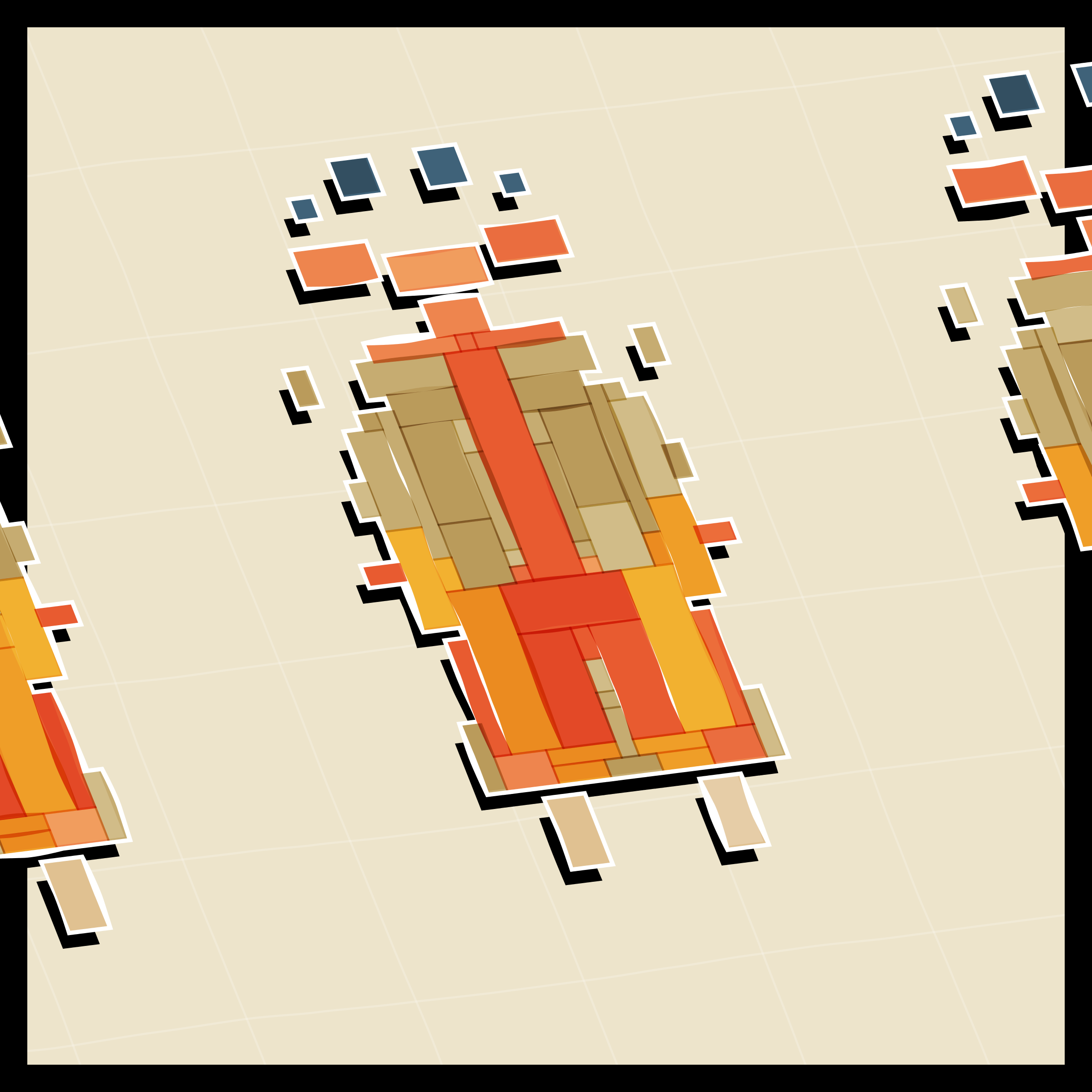 Art Blocks - Art Blocks v2 - Paper Armada #2304 - NFT # 37002304