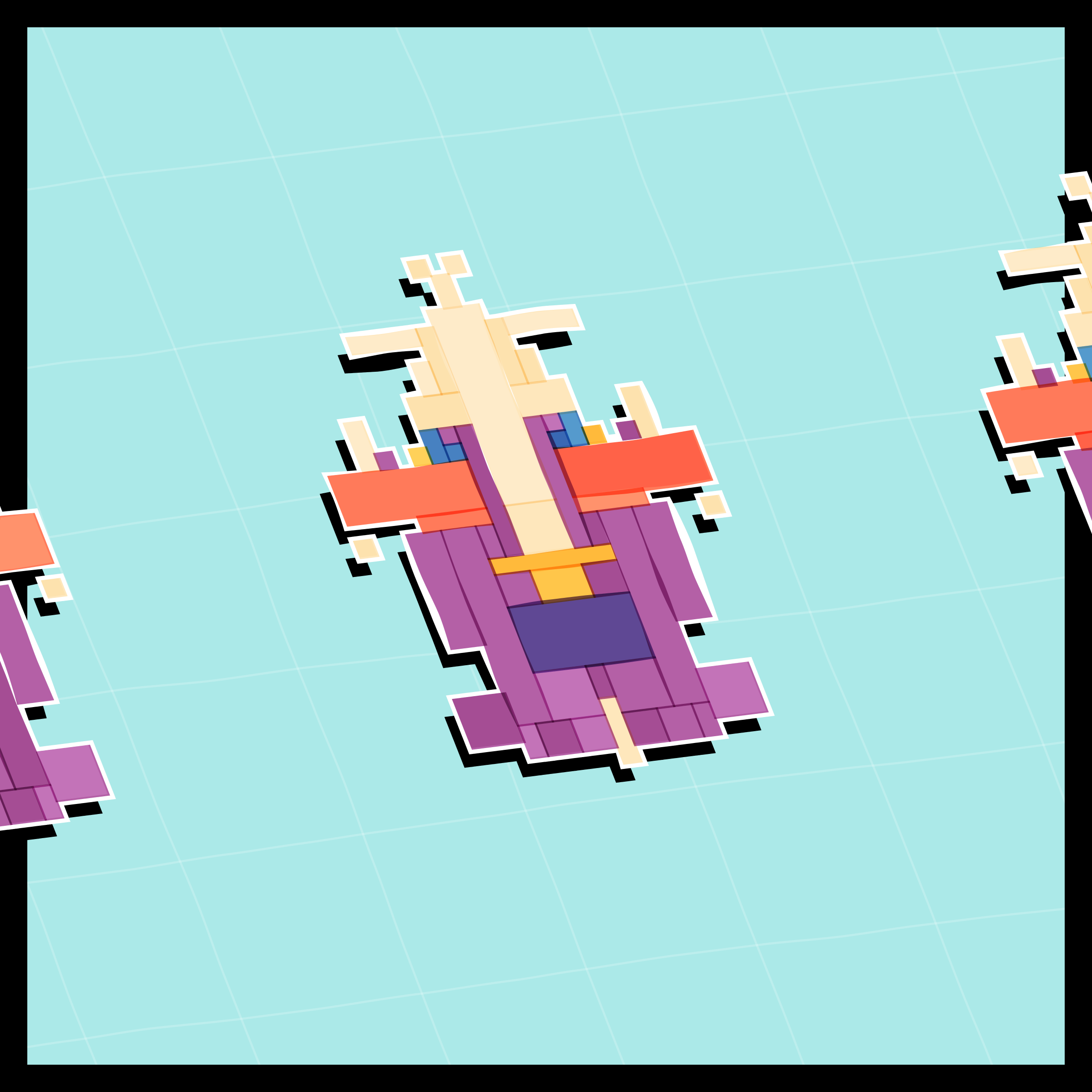 Art Blocks - Art Blocks v2 - Paper Armada #2308 - NFT # 37002308