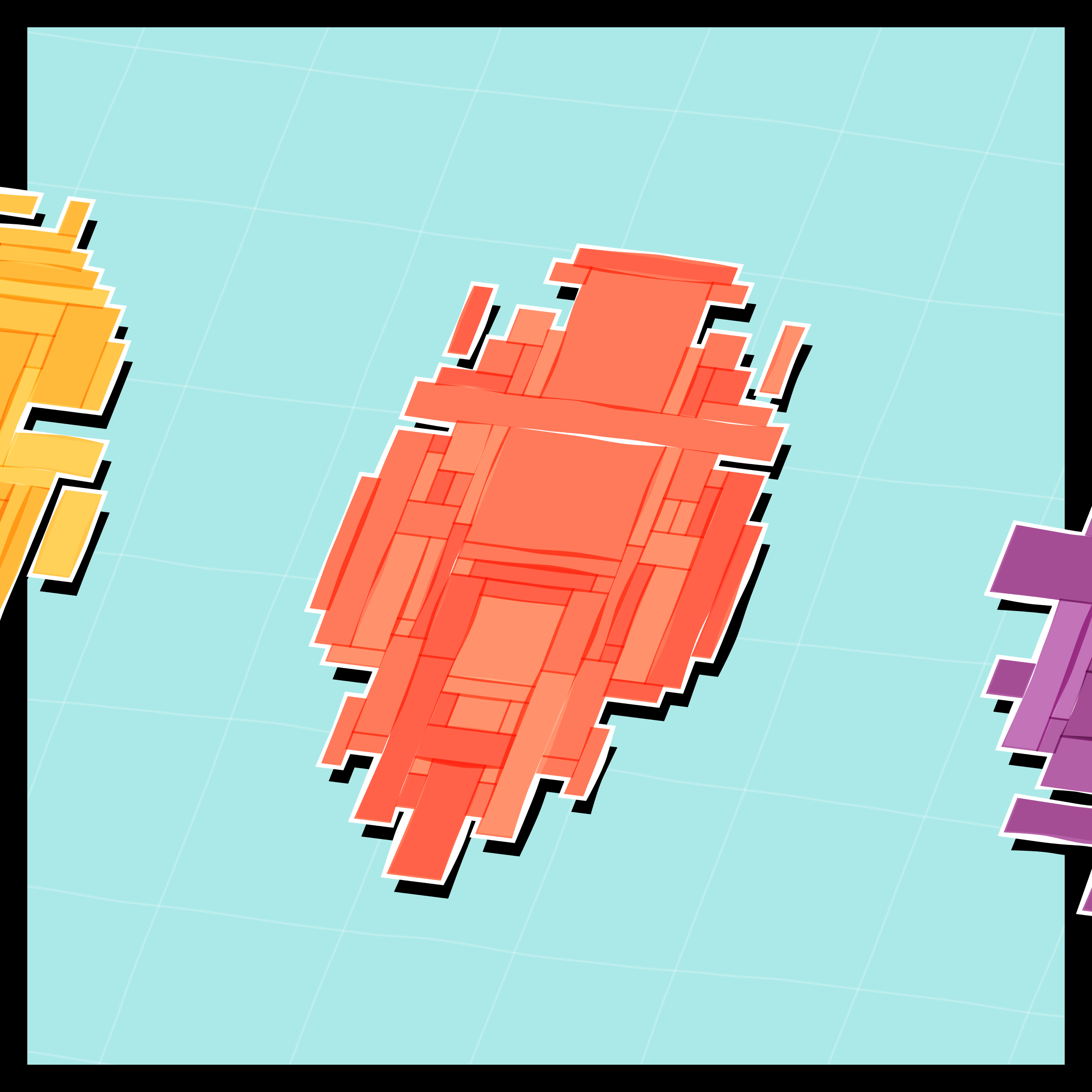 Art Blocks - Art Blocks v2 - Paper Armada #2309 - NFT # 37002309