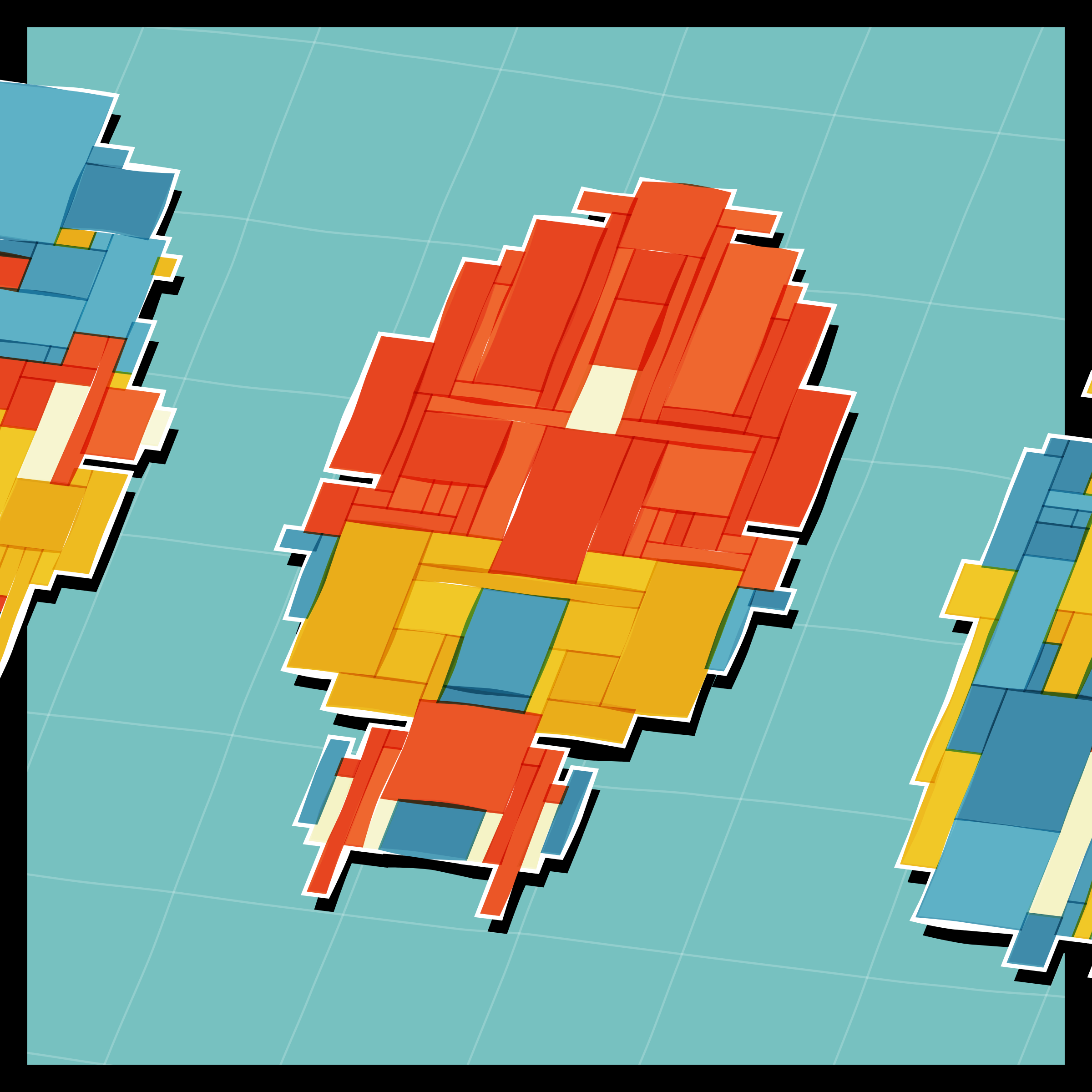 Art Blocks - Art Blocks v2 - Paper Armada #2313 - NFT # 37002313