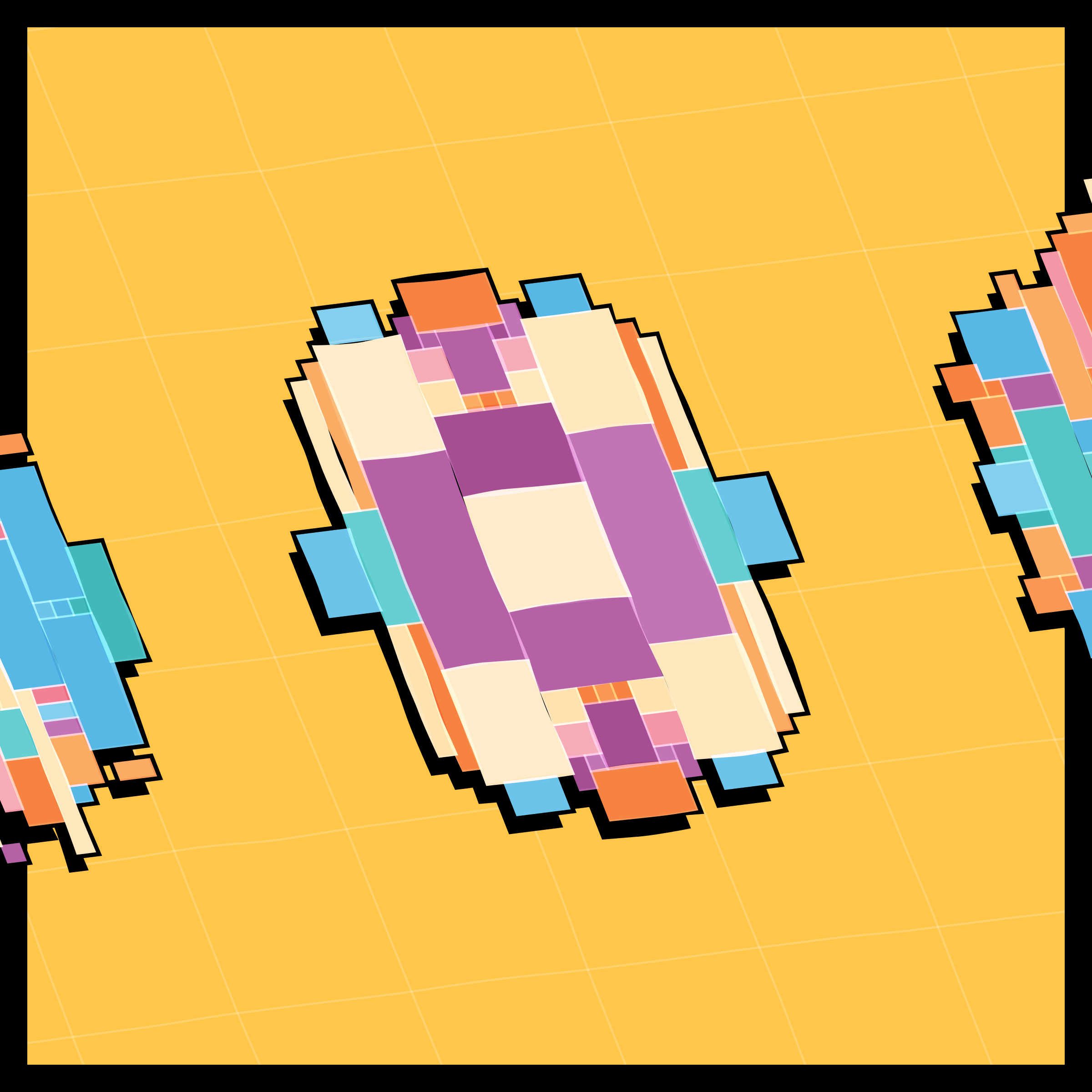 Art Blocks - Art Blocks v2 - Paper Armada #2323 - NFT # 37002323