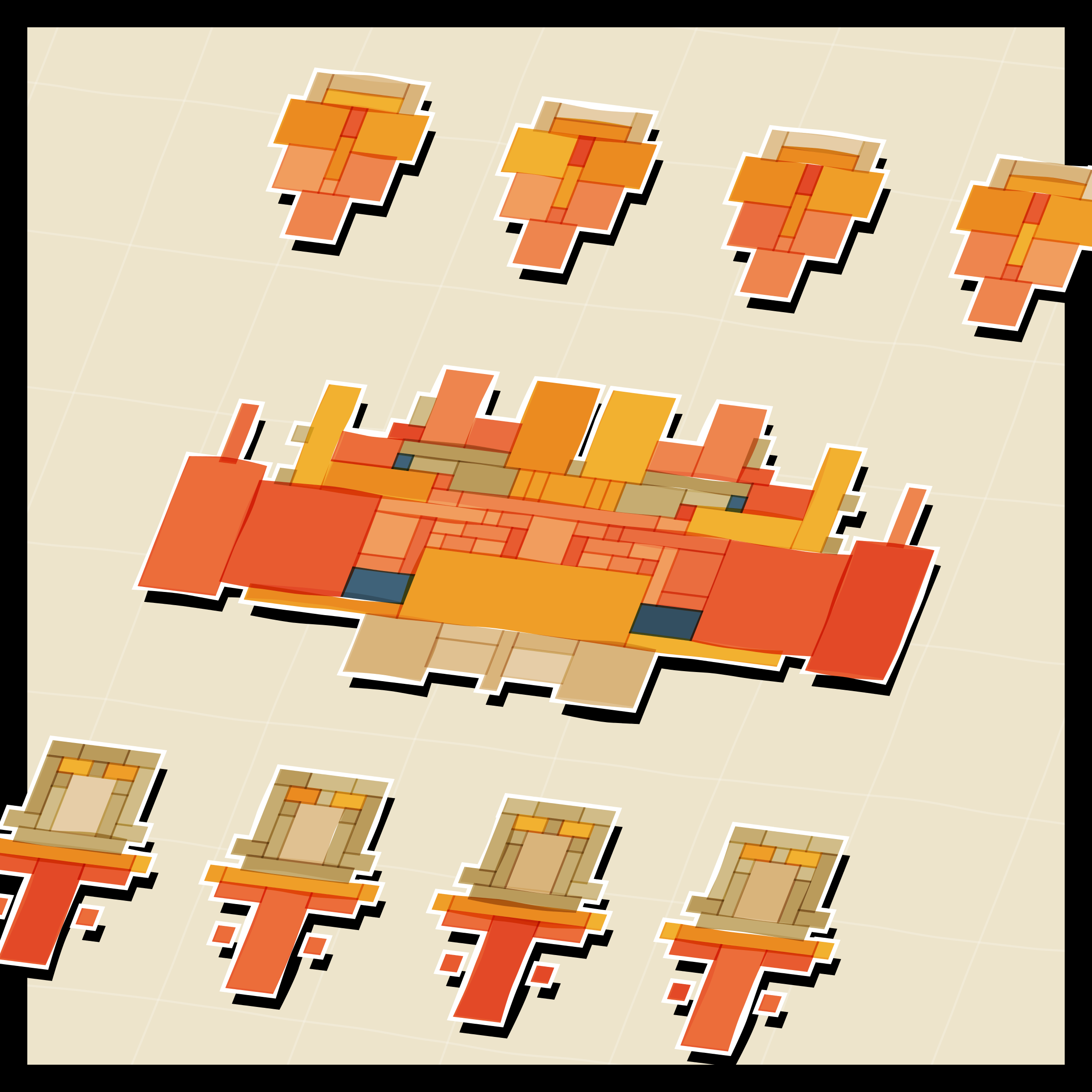 Art Blocks - Art Blocks v2 - Paper Armada #2324 - NFT # 37002324