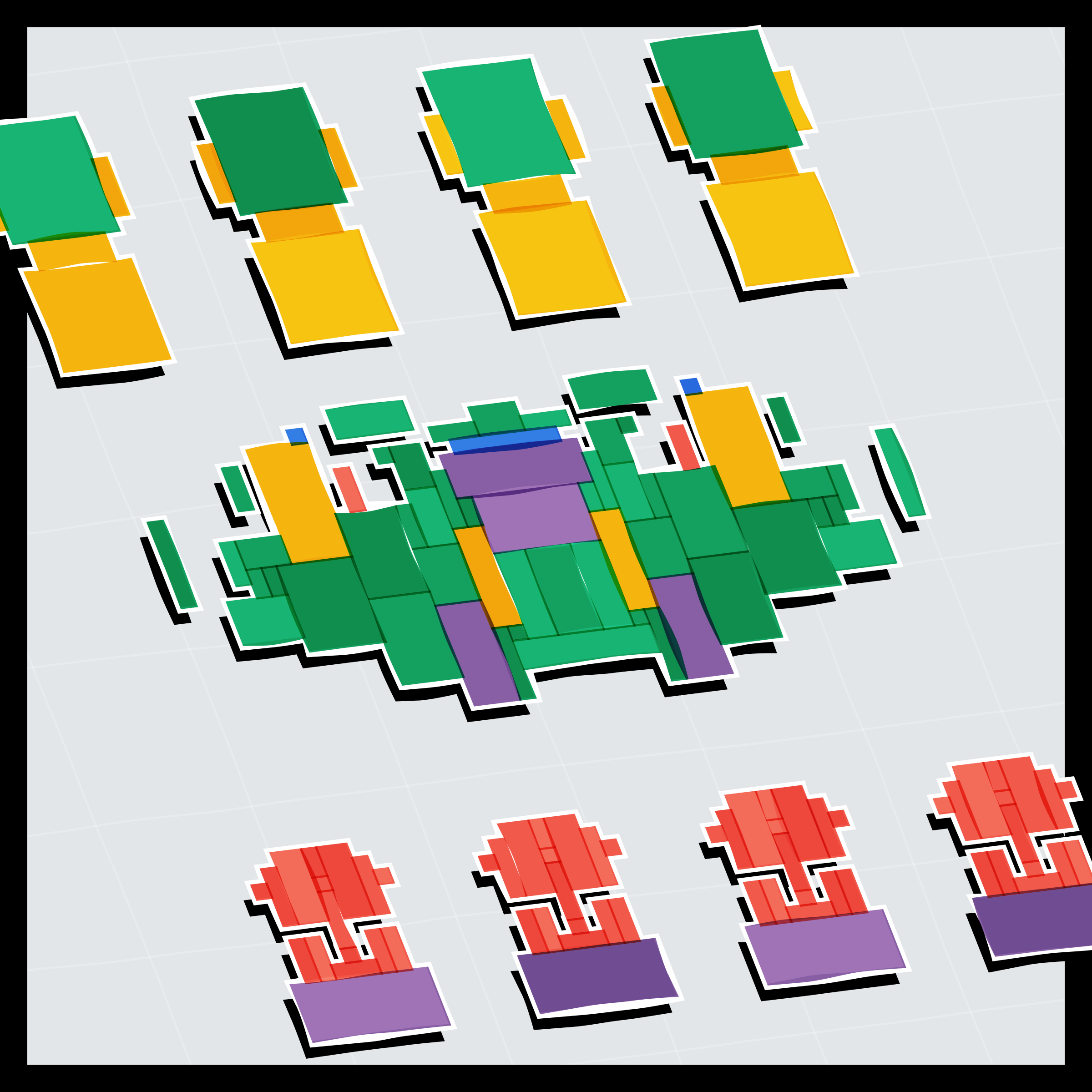 Art Blocks - Art Blocks v2 - Paper Armada #2331 - NFT # 37002331