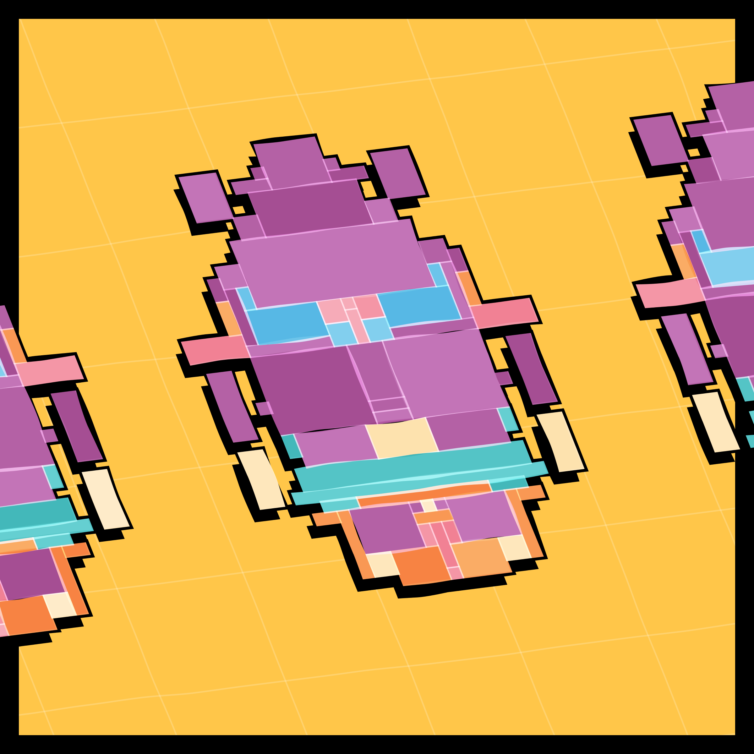 Art Blocks - Art Blocks v2 - Paper Armada #2332 - NFT # 37002332