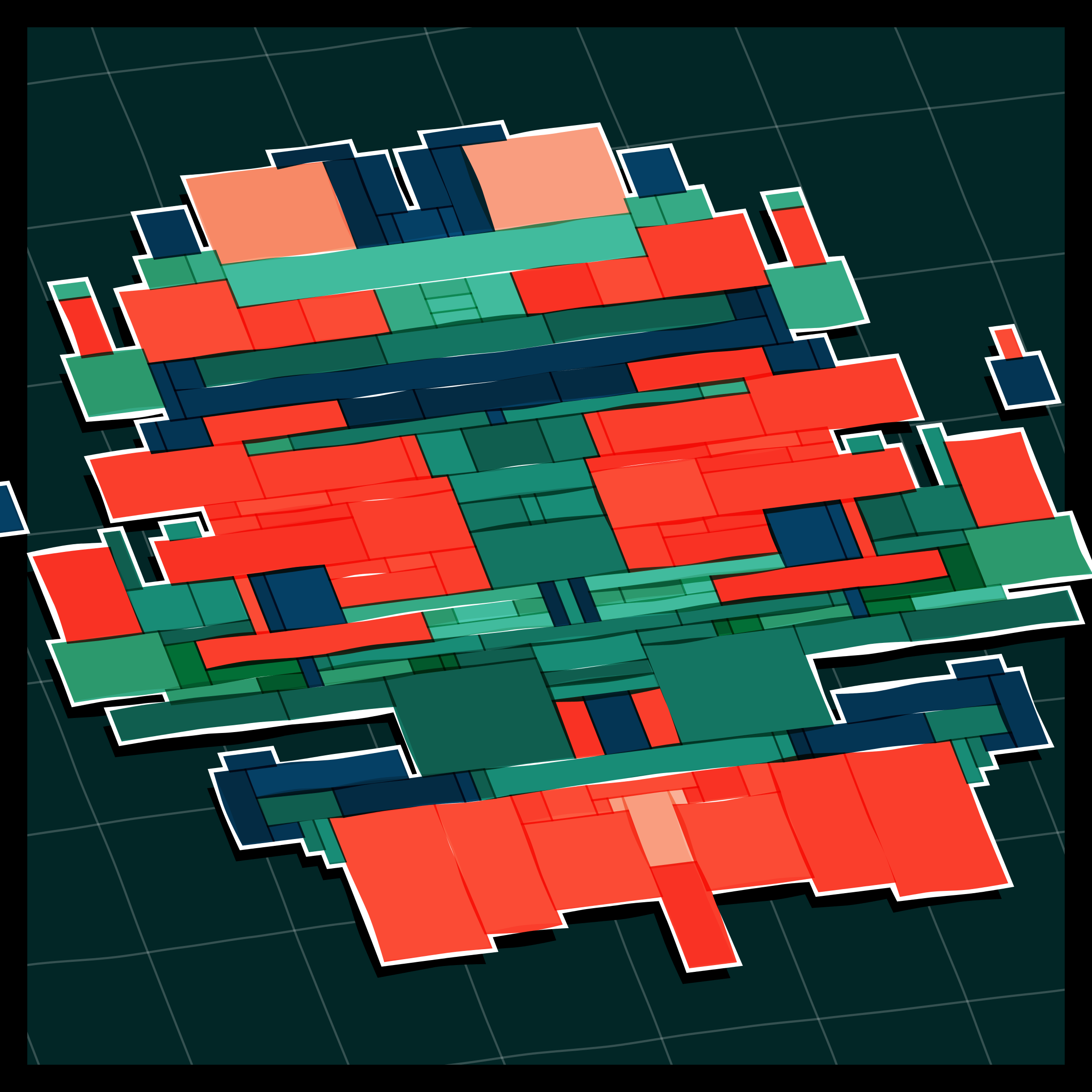 Art Blocks - Art Blocks v2 - Paper Armada #2344 - NFT # 37002344