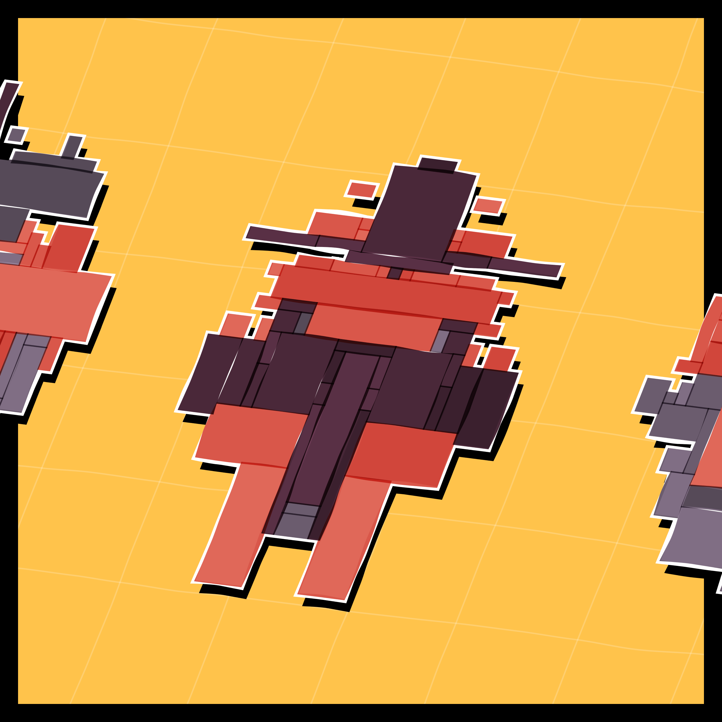 Art Blocks - Art Blocks v2 - Paper Armada #2346 - NFT # 37002346