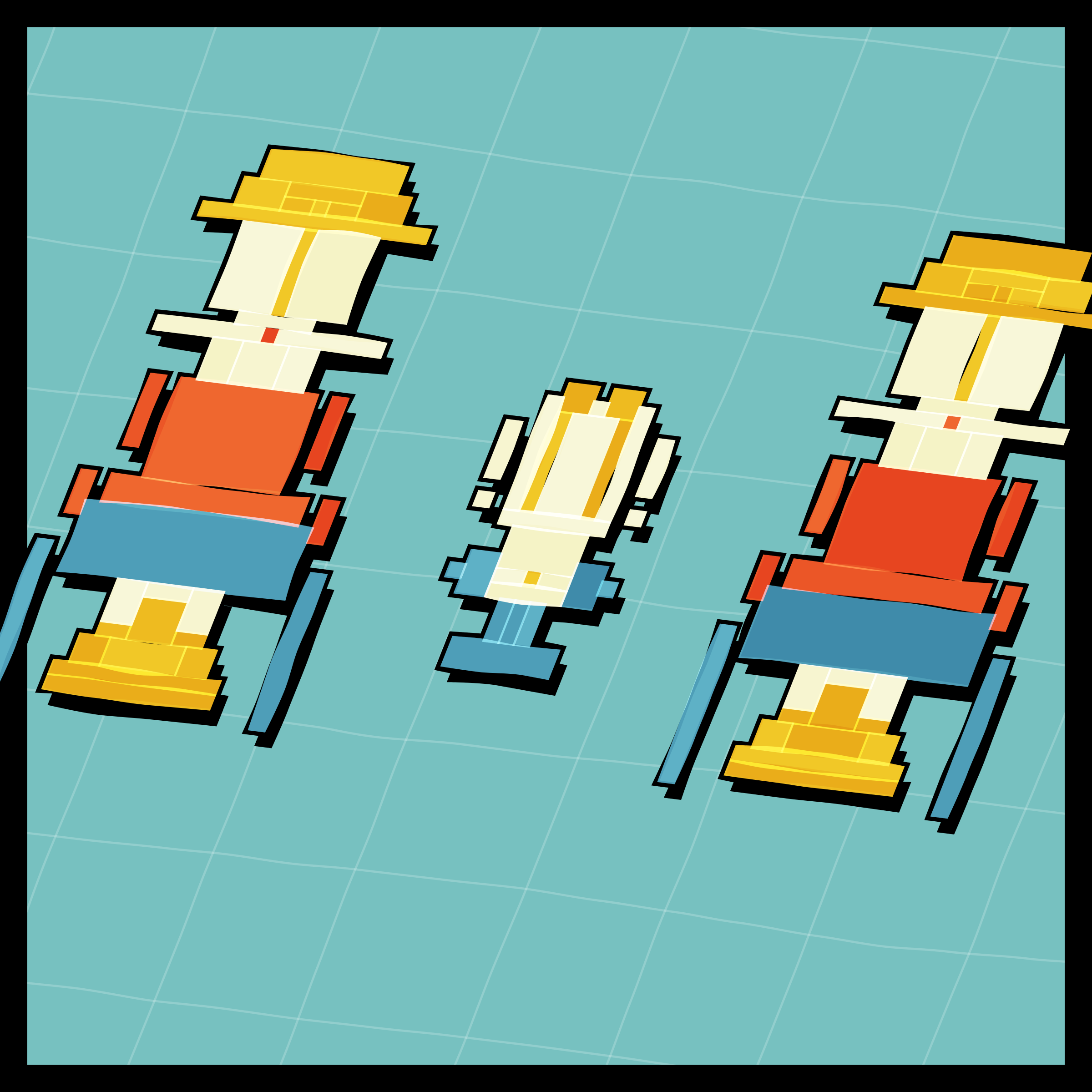 Art Blocks - Art Blocks v2 - Paper Armada #2347 - NFT # 37002347