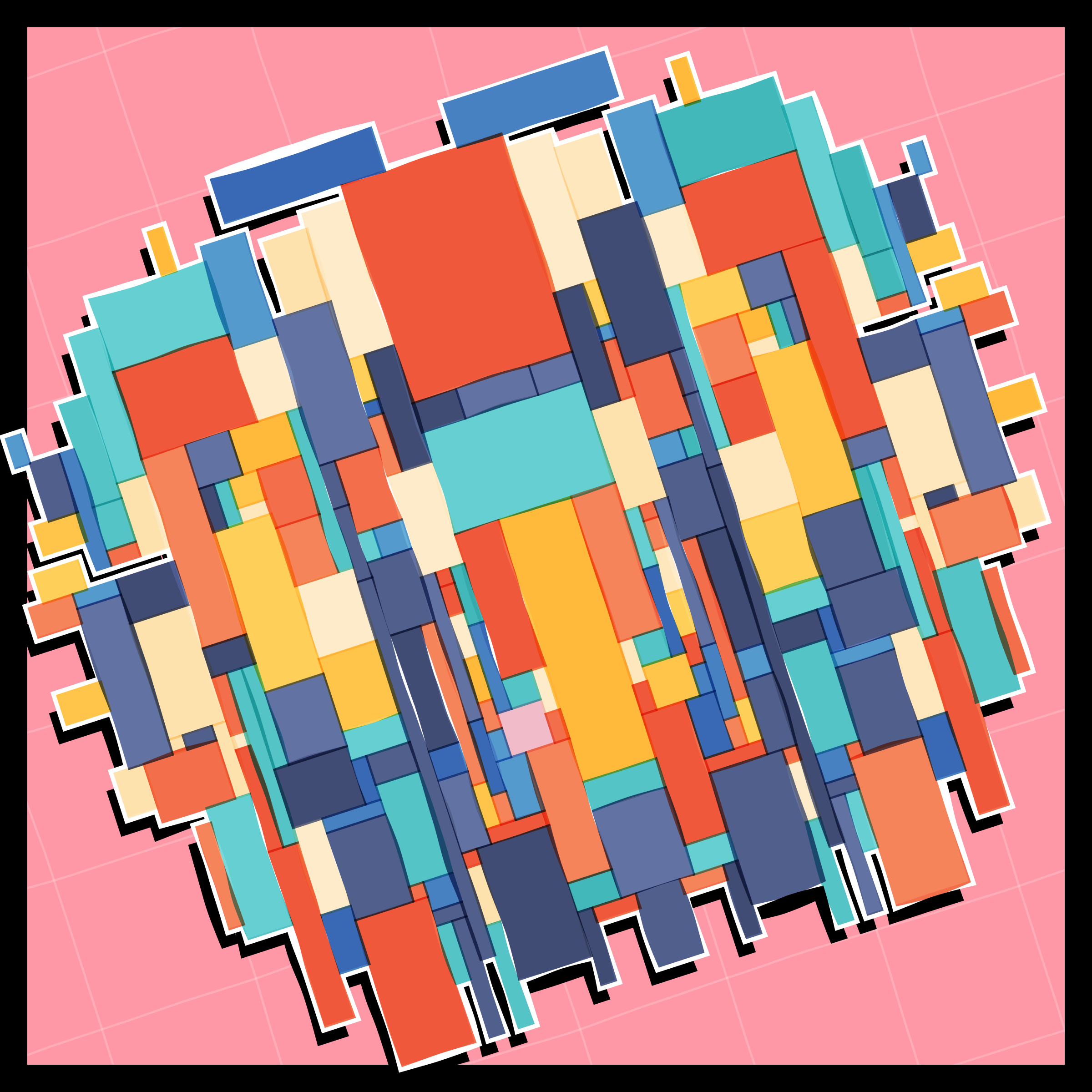 Art Blocks - Art Blocks v2 - Paper Armada #2349 - NFT # 37002349