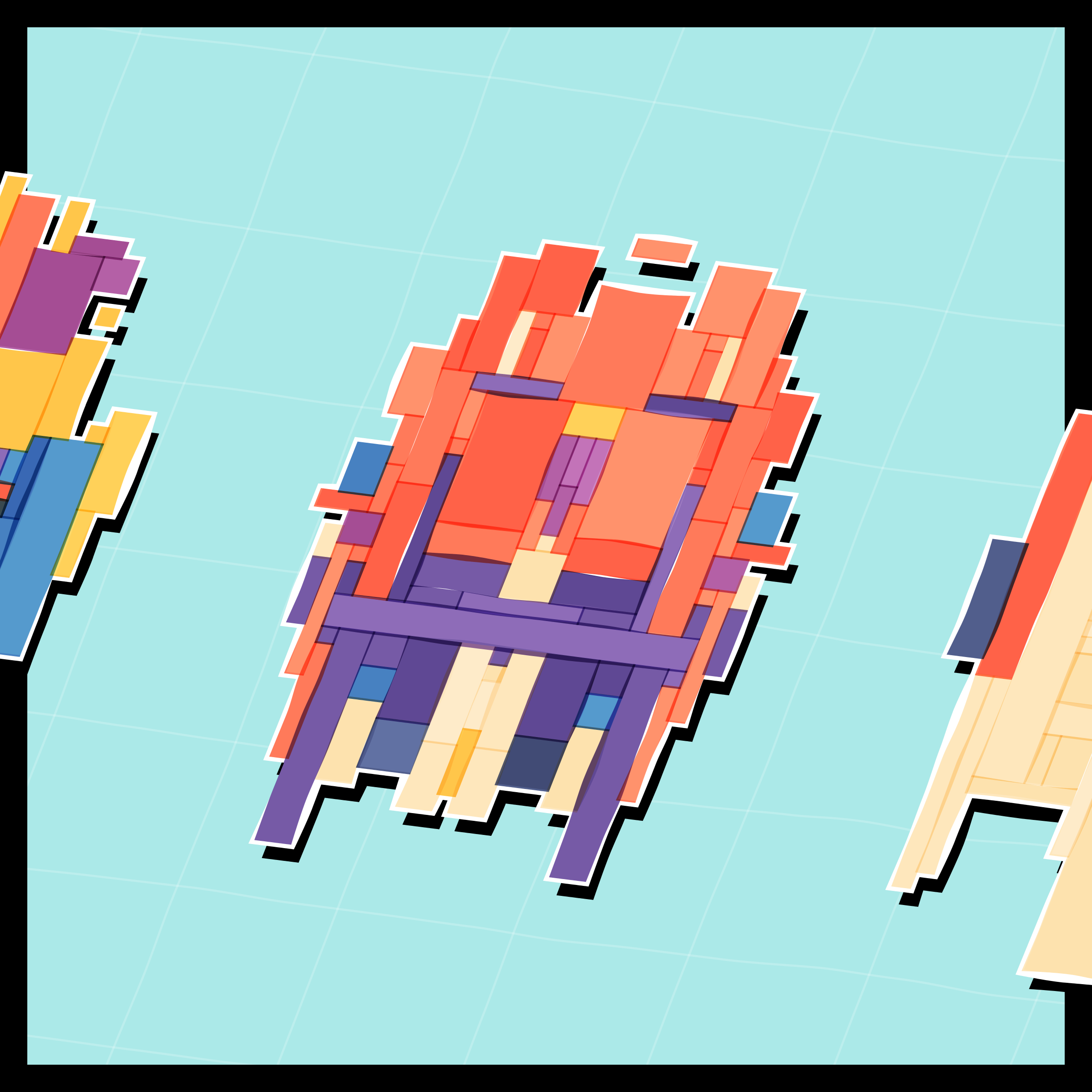 Art Blocks - Art Blocks v2 - Paper Armada #2353 - NFT # 37002353