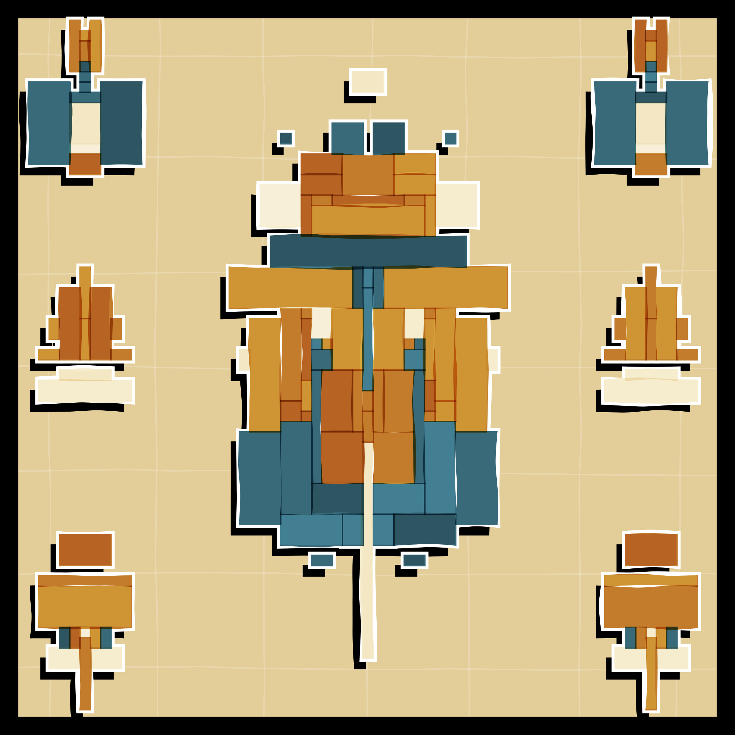 Art Blocks - Art Blocks v2 - Paper Armada #2354 - NFT # 37002354