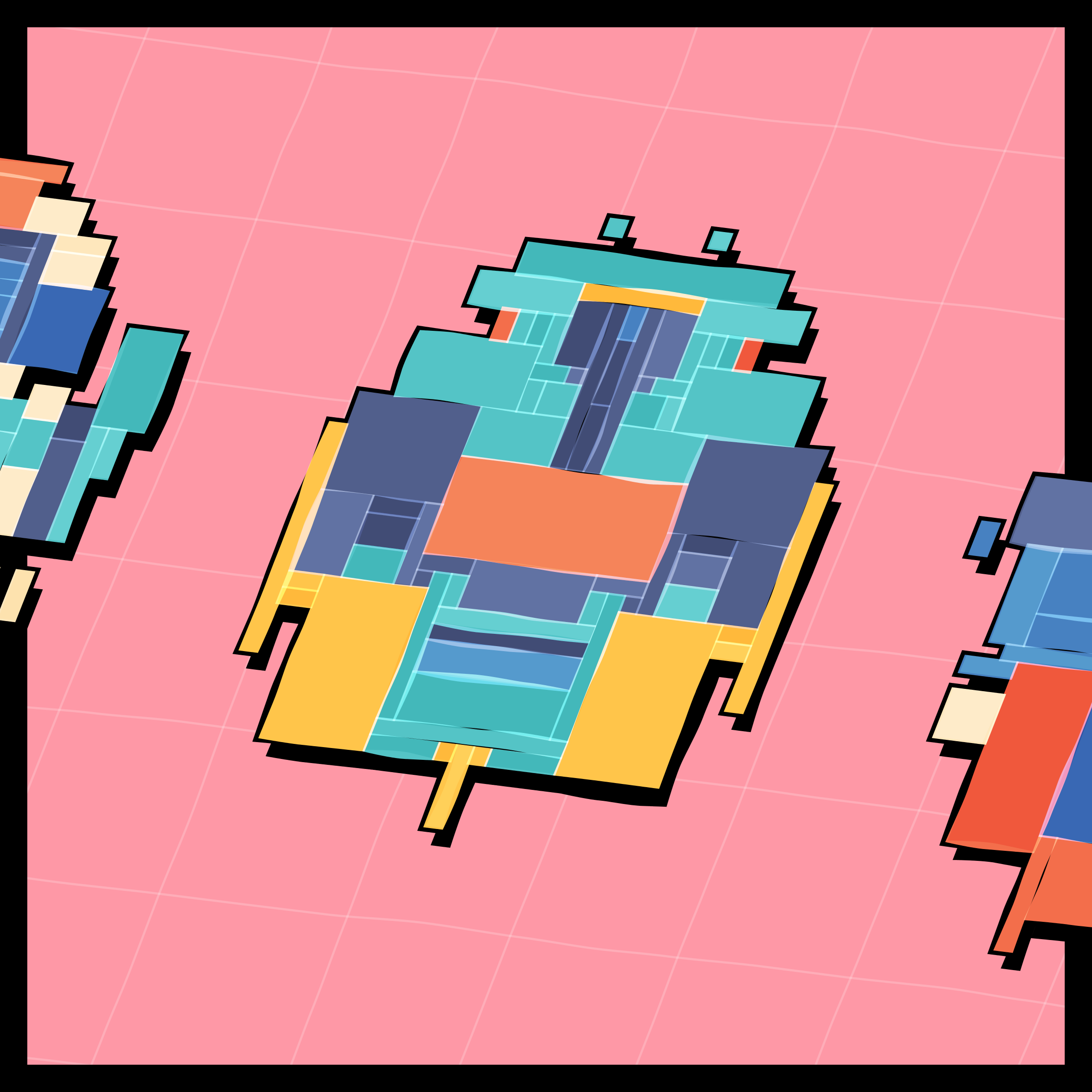 Art Blocks - Art Blocks v2 - Paper Armada #2361 - NFT # 37002361