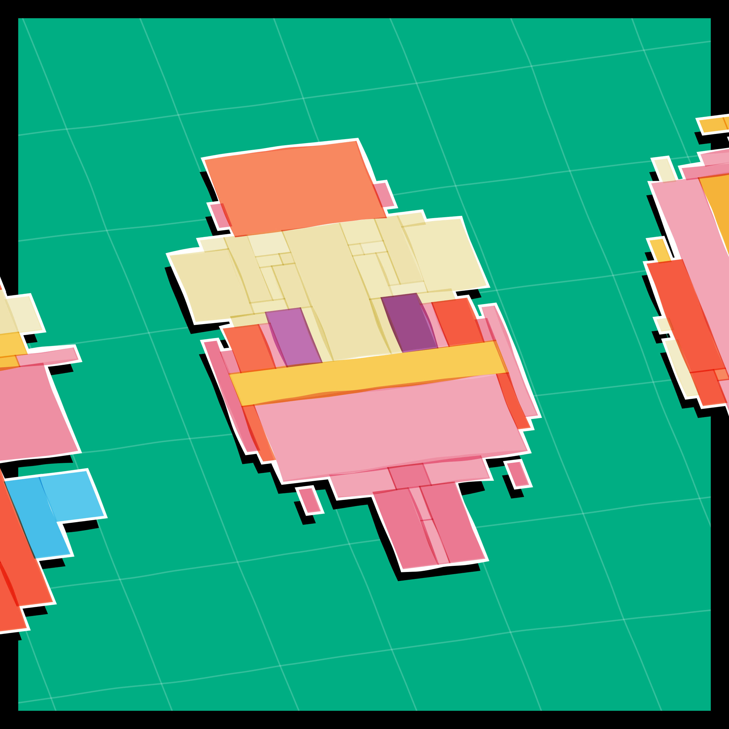 Art Blocks - Art Blocks v2 - Paper Armada #2373 - NFT # 37002373