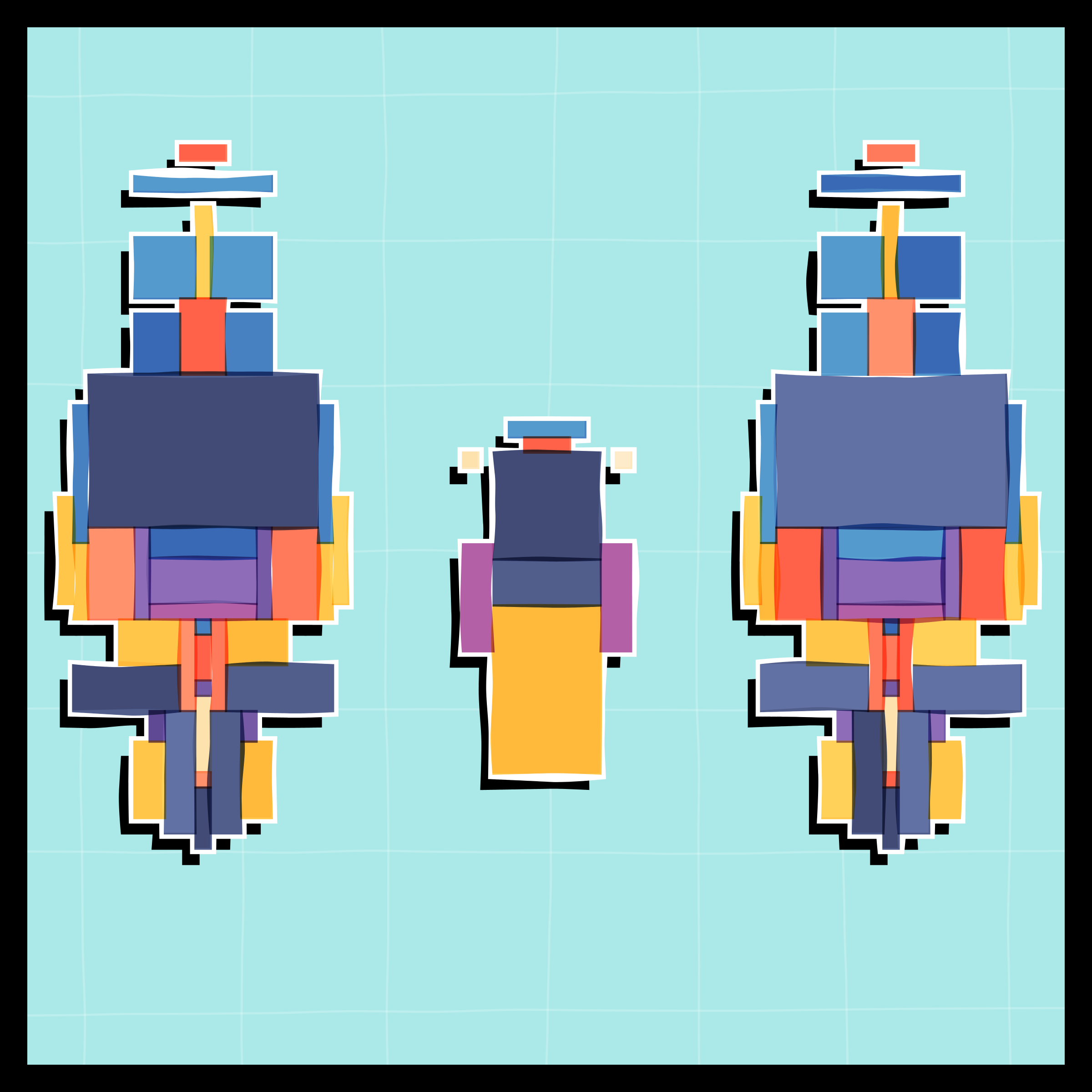 Art Blocks - Art Blocks v2 - Paper Armada #2378 - NFT # 37002378