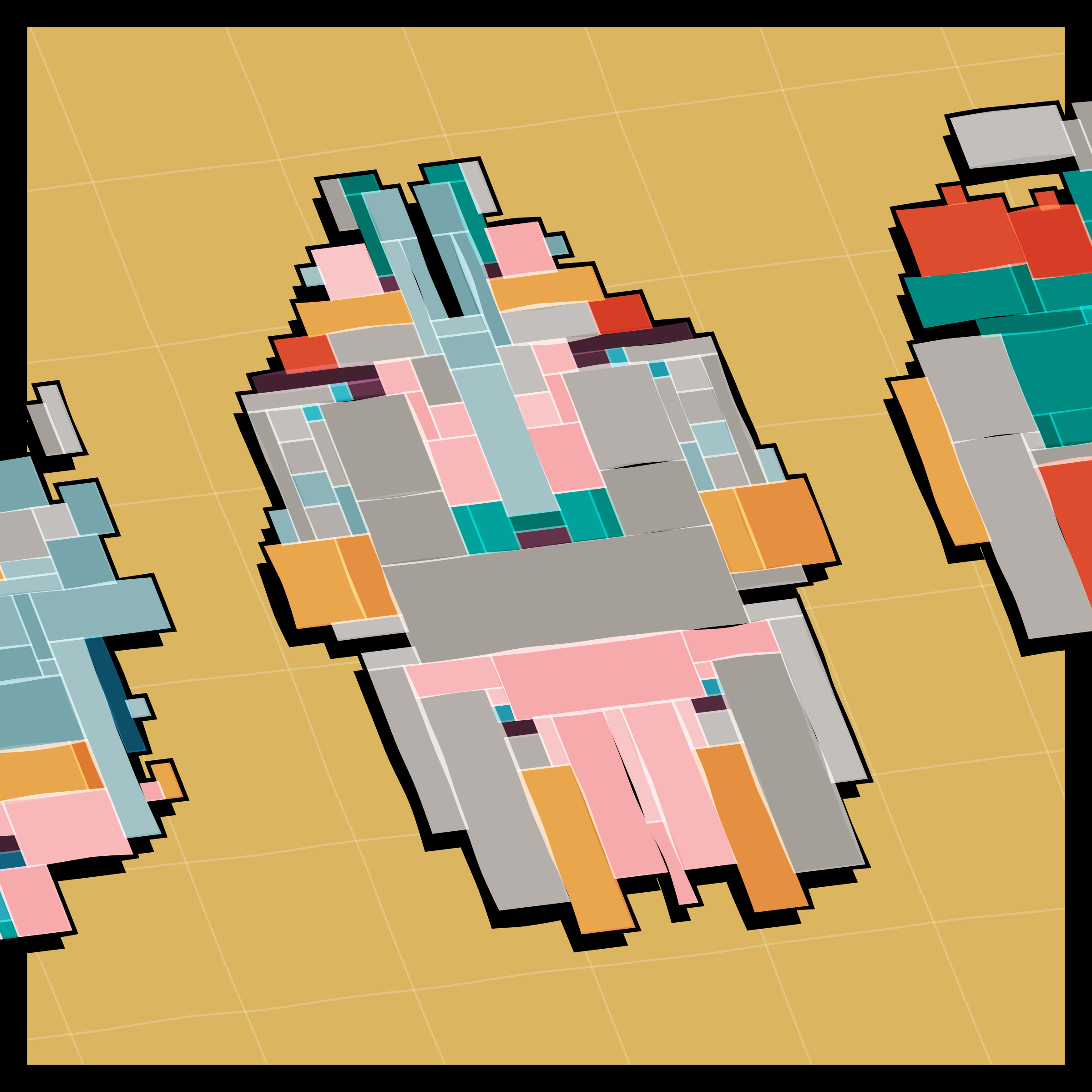 Art Blocks - Art Blocks v2 - Paper Armada #2382 - NFT # 37002382