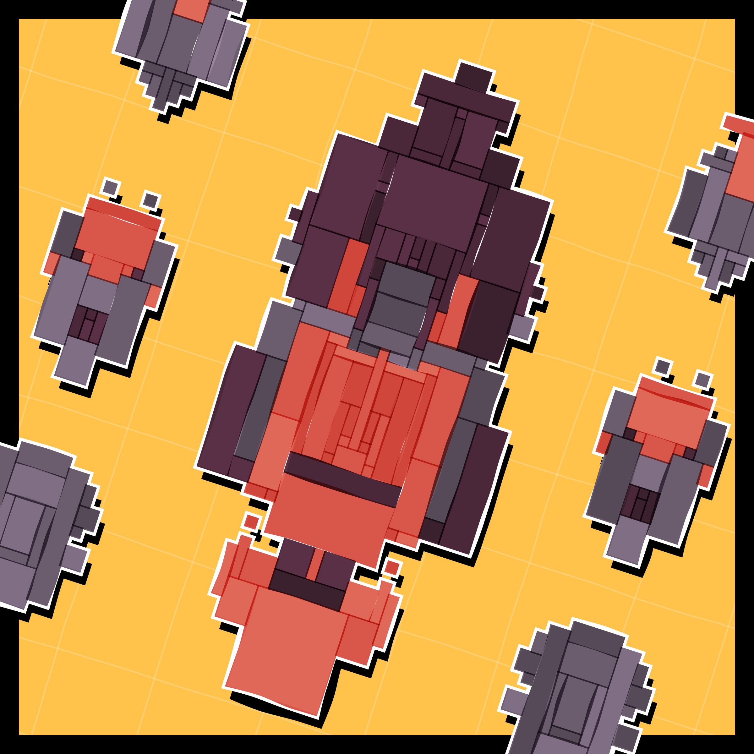 Art Blocks - Art Blocks v2 - Paper Armada #2386 - NFT # 37002386